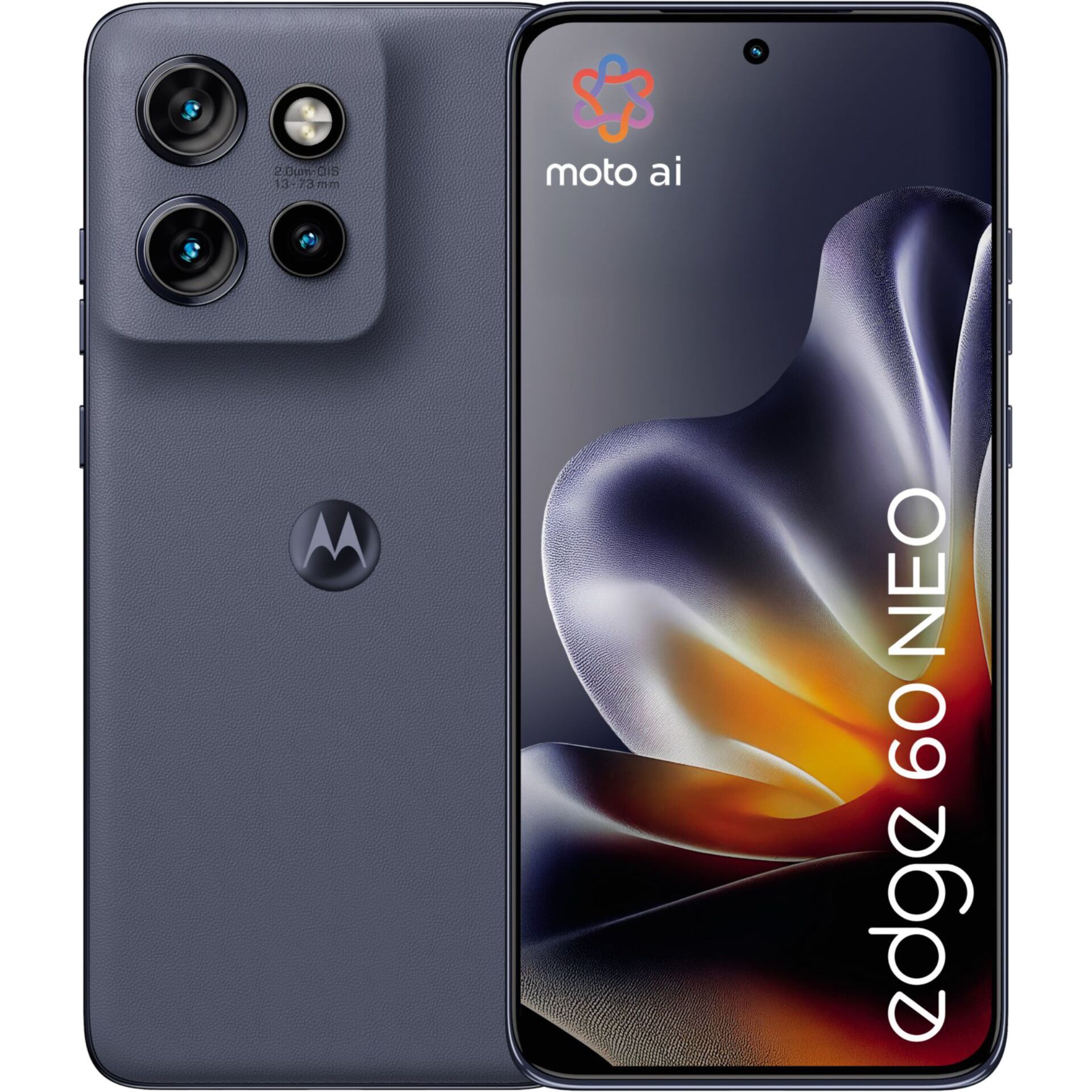 Smartphone, Quad Camera, 128GB, Blue/Gray, Punch-hole front camera