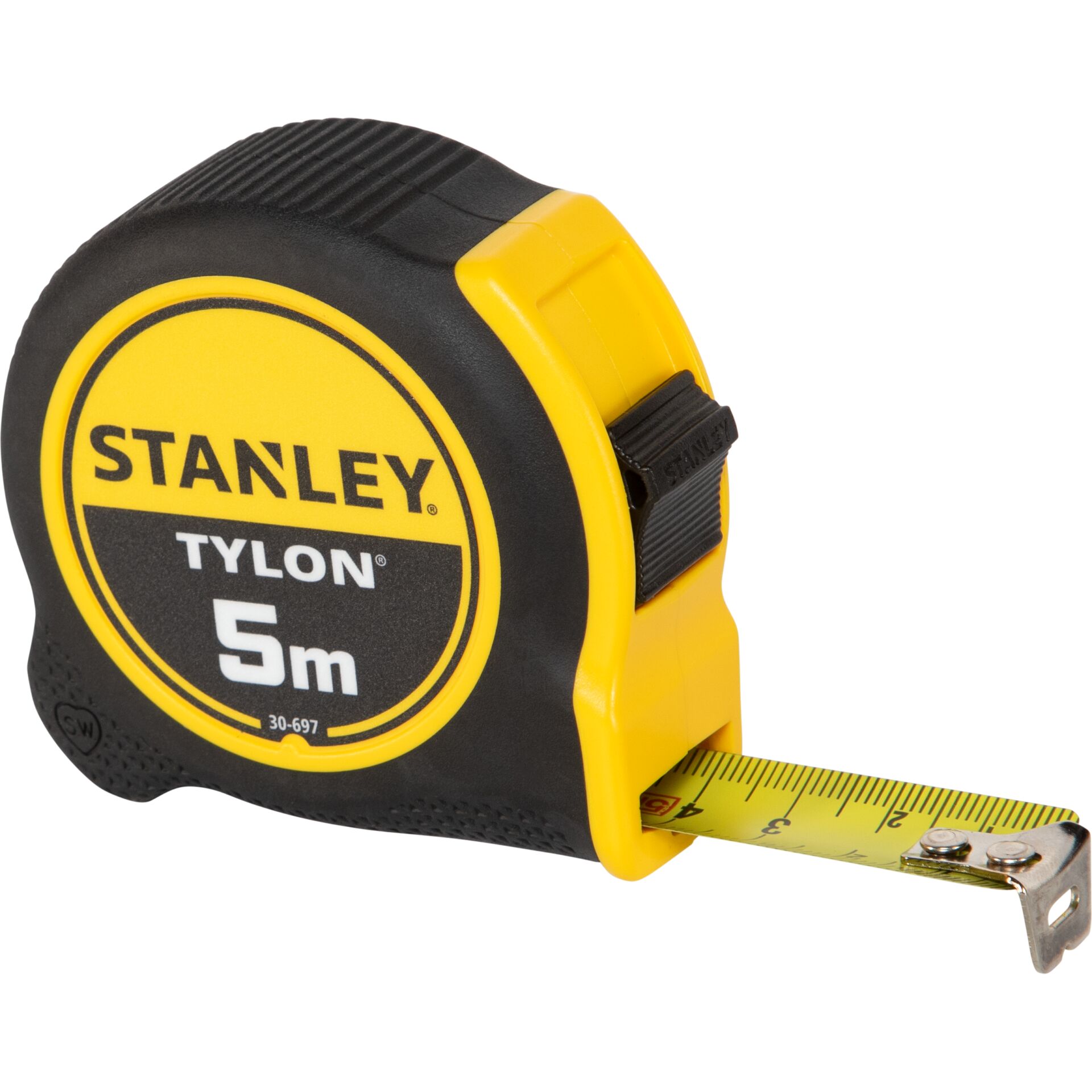Tape measure, Measuring tape, Stanley, 5 m, TYLON, Maßband, Messband, Gelbes Gehäuse, Messwerkzeug, Zoll/Metrik