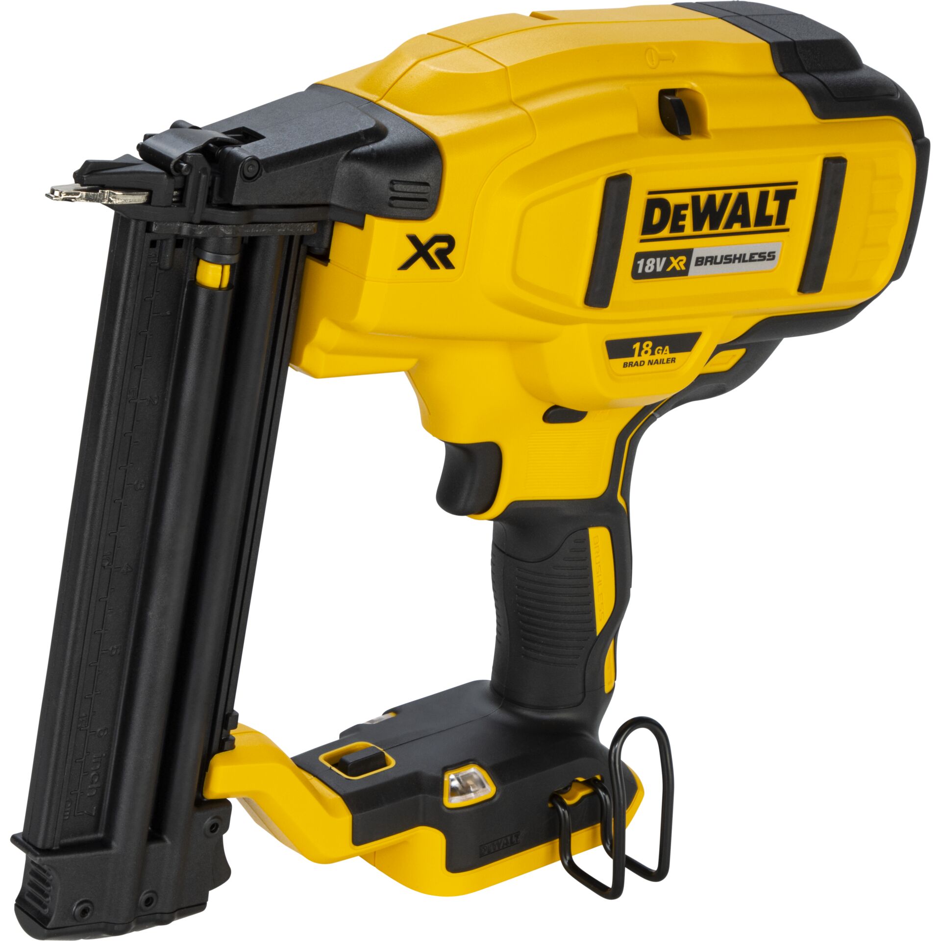 Nagler, Akku-Nagler, 18V, bürstenlos, DeWalt, Akku-Nagler, Brad-Nailer, 18V, Kraft/Nagler, Gehäusegelb-schwarz