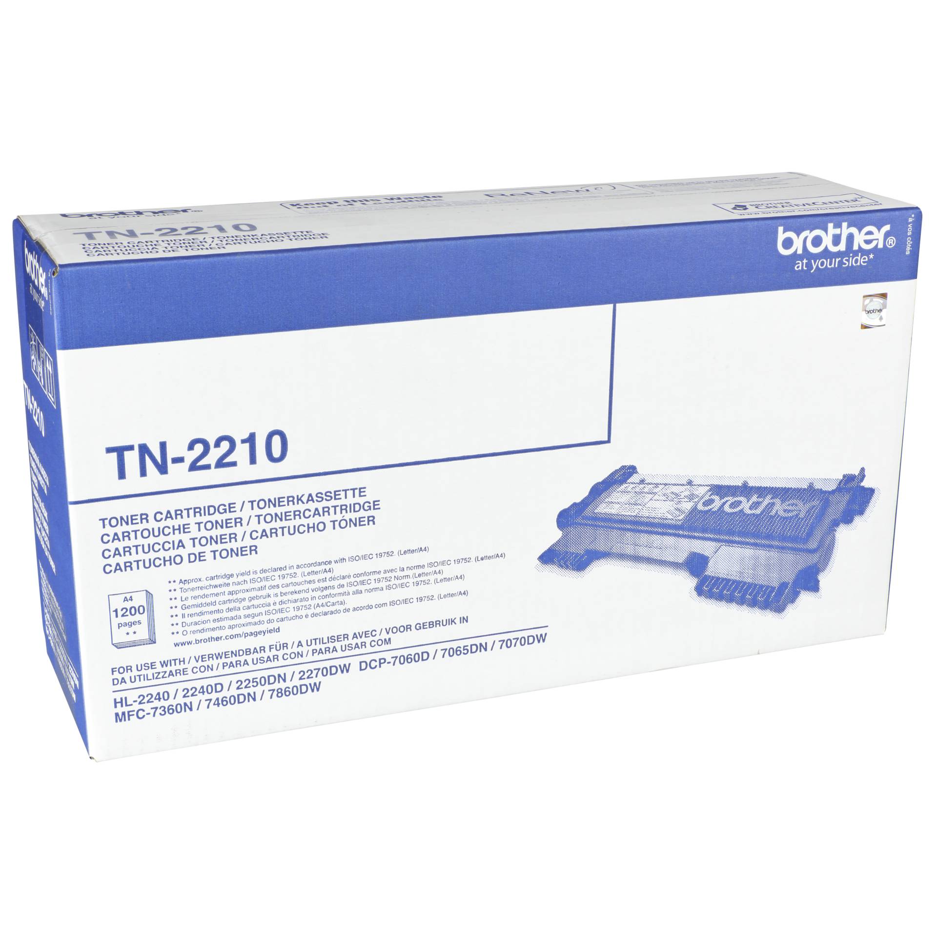 Brother TN-2210 toner czarny