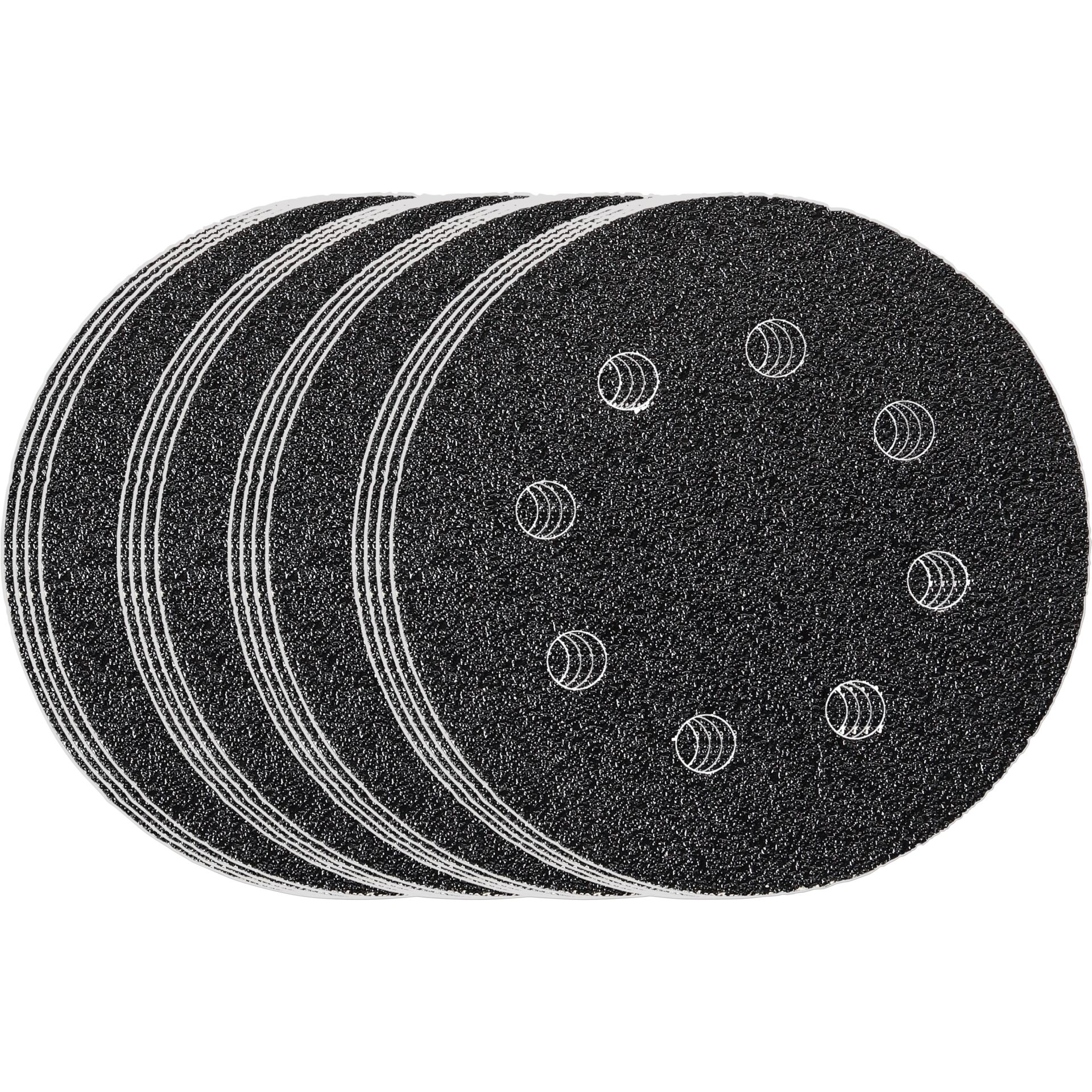 Schleifpapier, Schleifscheiben, Schleifpads, Körnung, Runde Scheiben