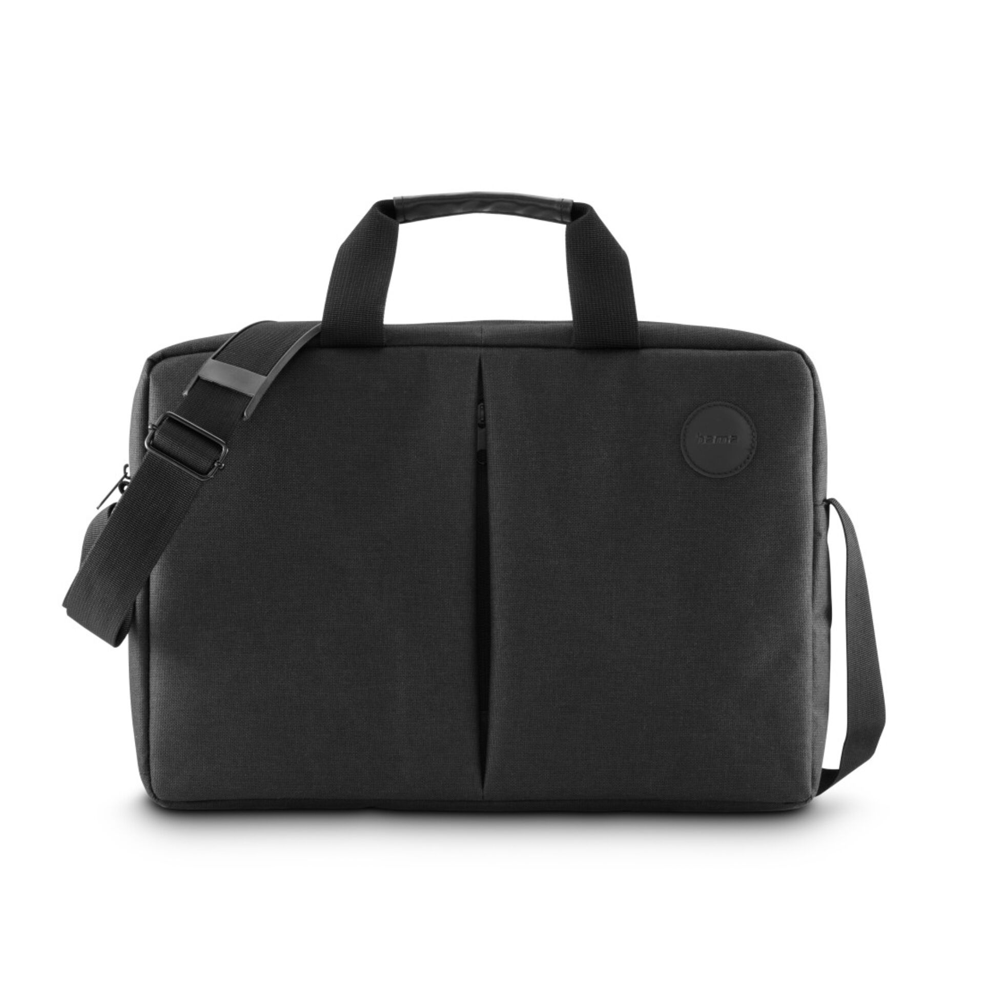 Messenger-Tasche,  schwarz,  Schultertasche,  strapazierfähiges Gewebe,  Reißverschlussfächer