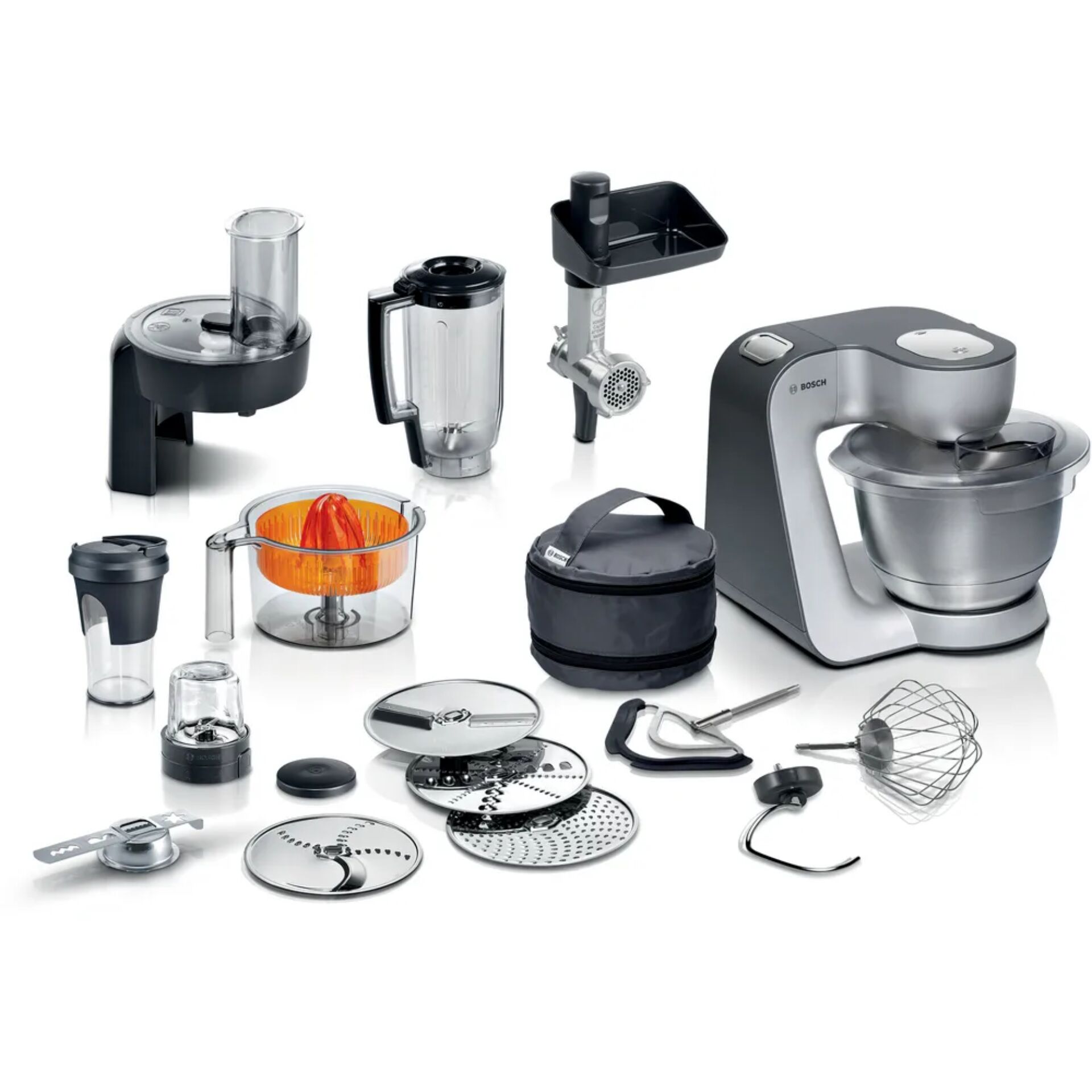 Küchenmaschine, Standmixer, Schüsselset, Rührschüssel, Zubehör