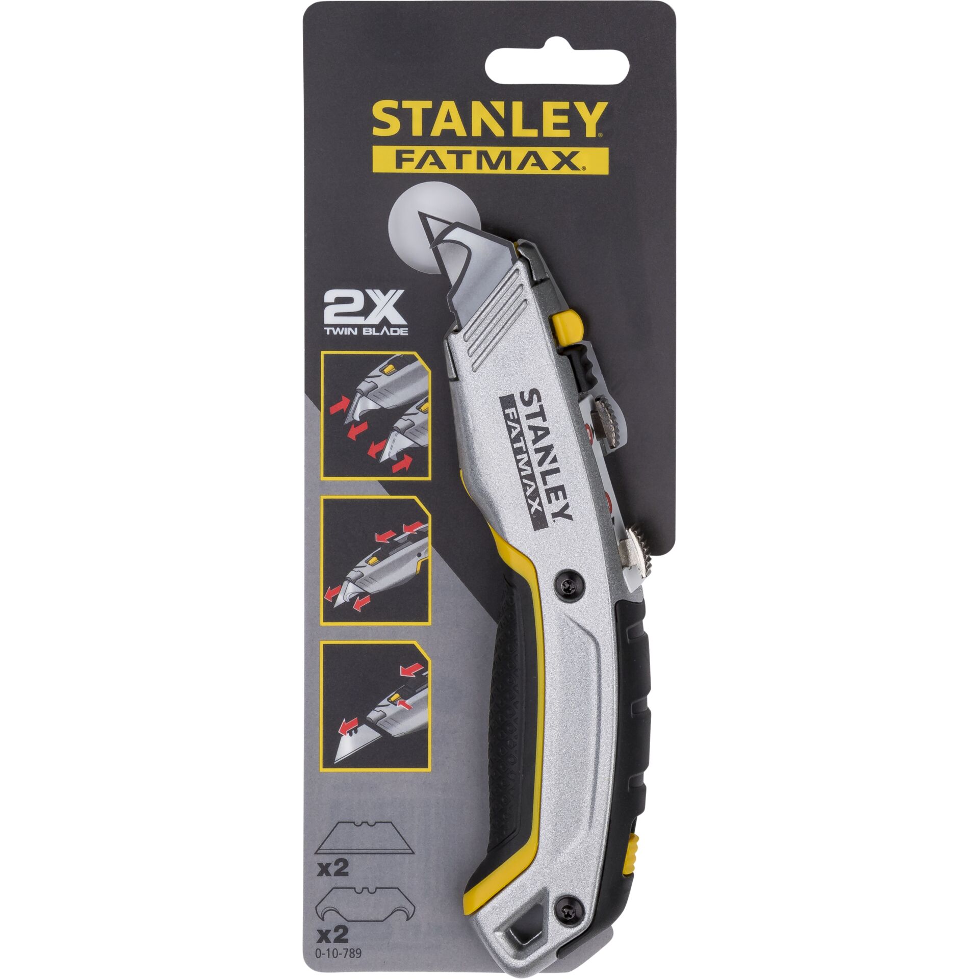 Stanley Couteau FatMax Pro  Doubles lames rétractables