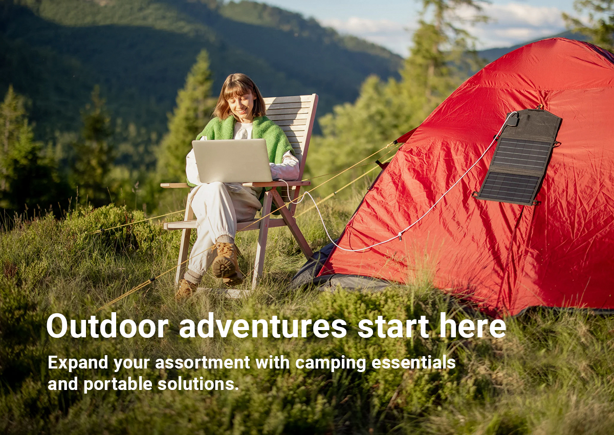 camping, Zelt, Outdoor, Solar-Ladegerät, Laptop