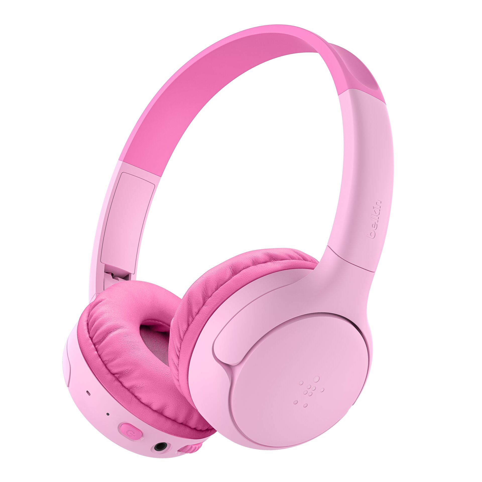 kopfhörer, over-ear, rosarot, kabellos, pink