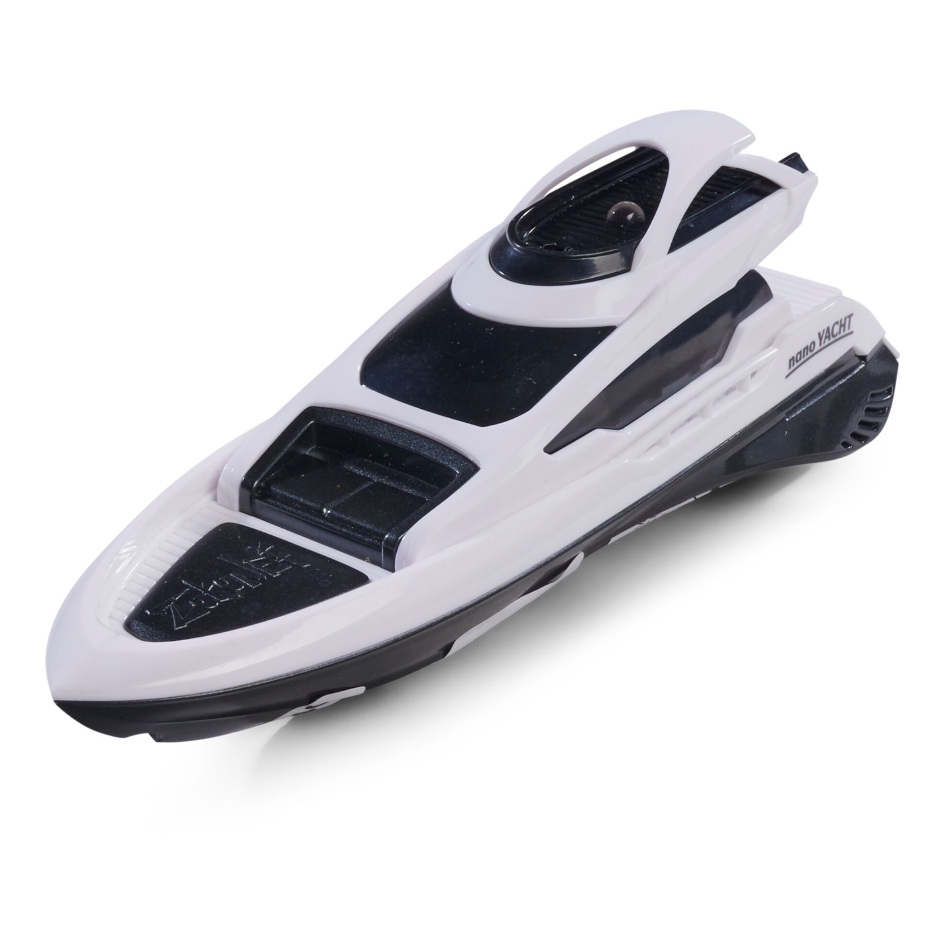 Modelboote, Rennboot, Weiß Schwarz, Miniaturboot, Katamaran-Design
