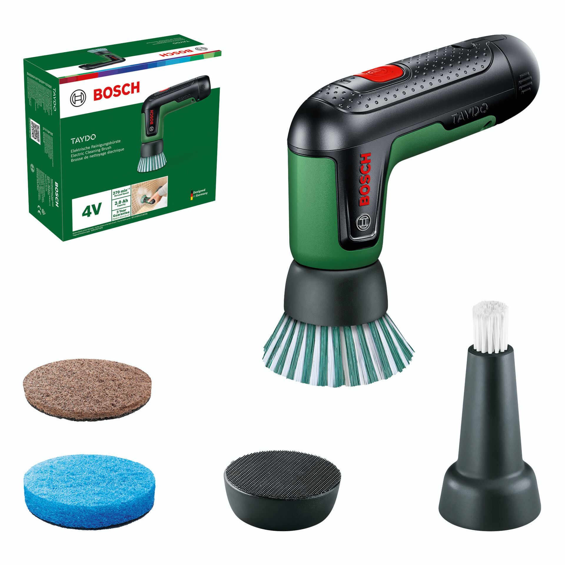 Bohrmaschine, Reinigungsbürste, Werkzeugset, Kopfaufsatz, Akku-Bürste