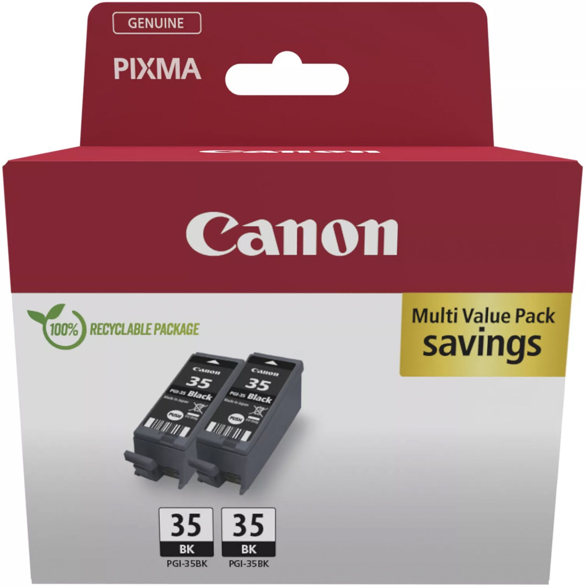Canon PGI-35 BK black  Twin Pack