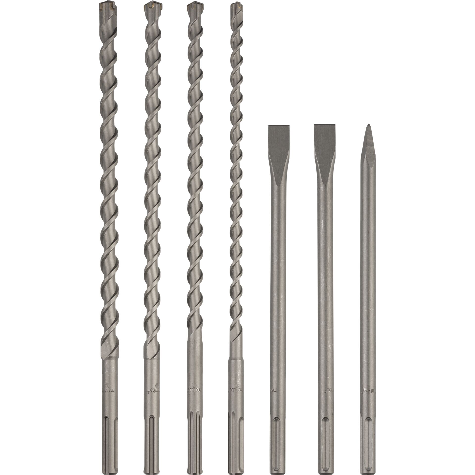 Metabo SDS-max Drill-Chisel  Set SP 7 pcs.