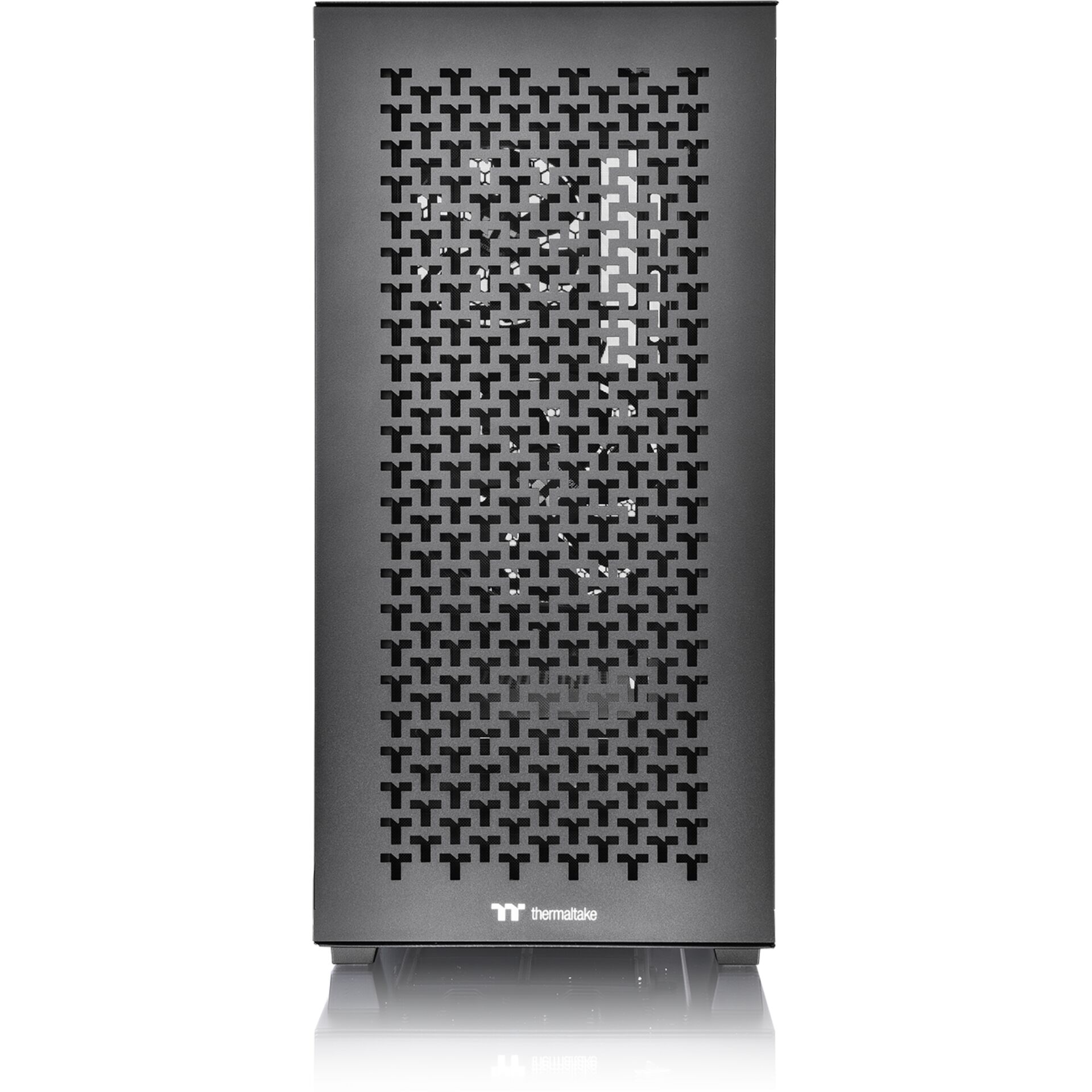 Server, Rack, Kühlung, Schwarz, perforierte Front