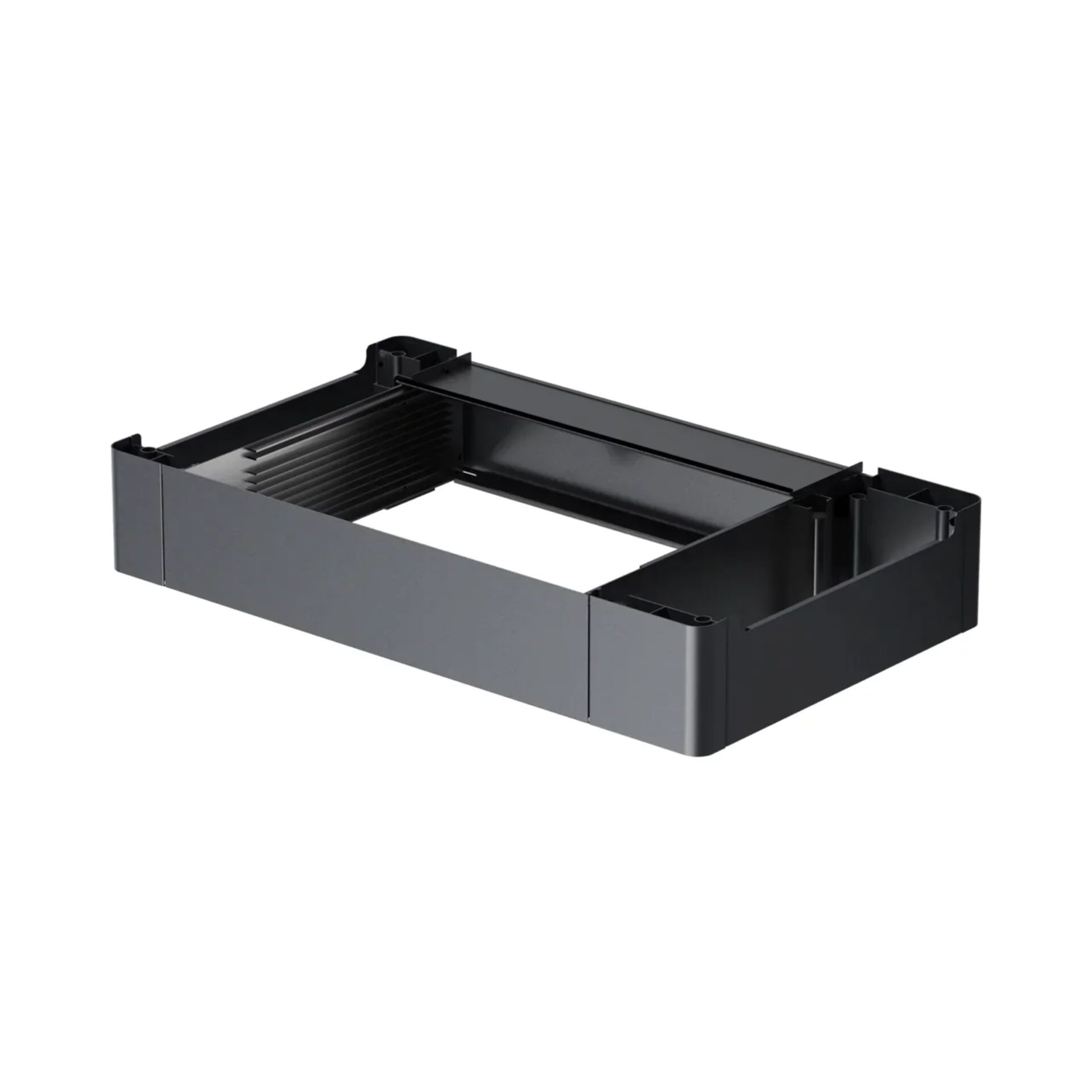 drawer, grill, frame, black, assembly