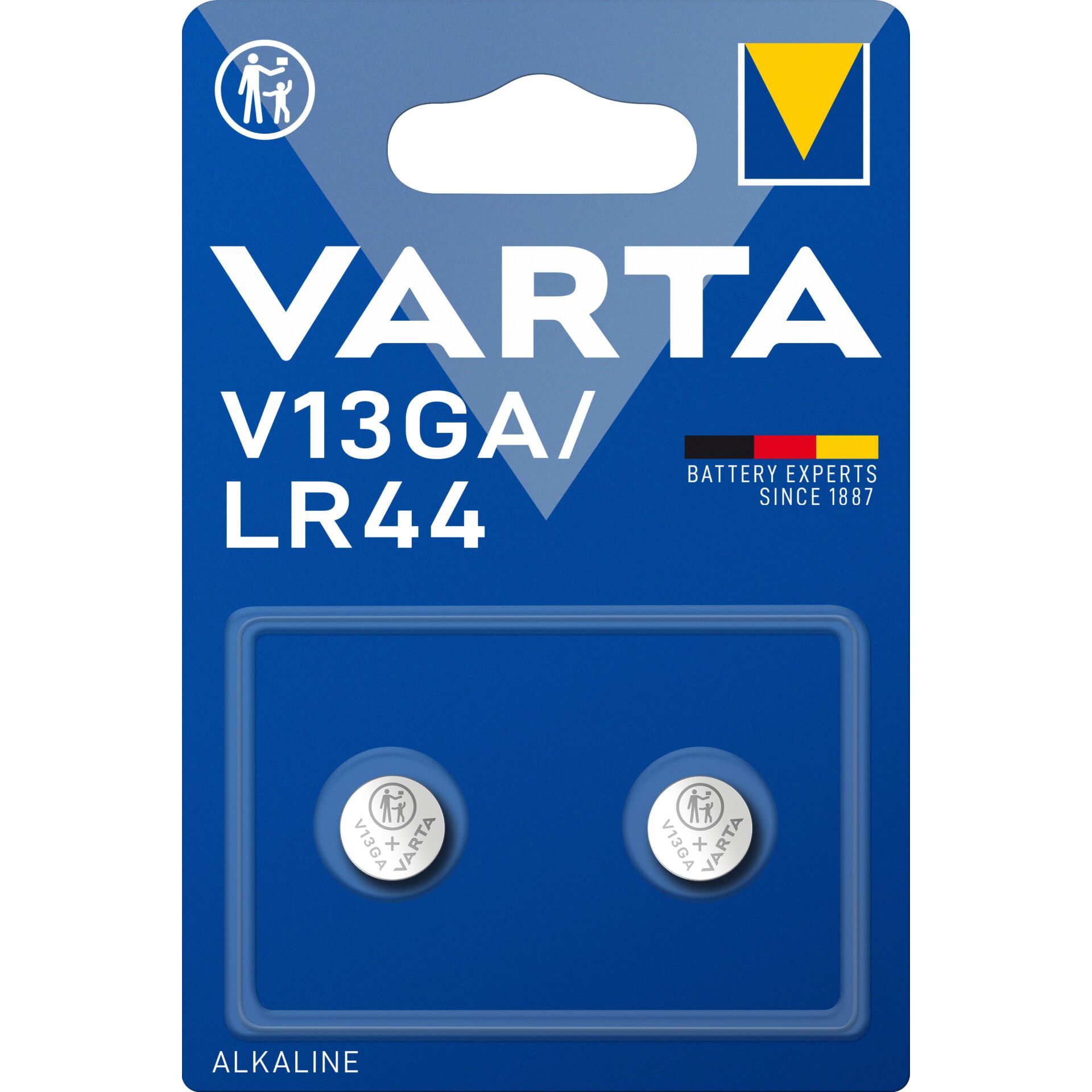 10x2 Varta electronic V 13 GA