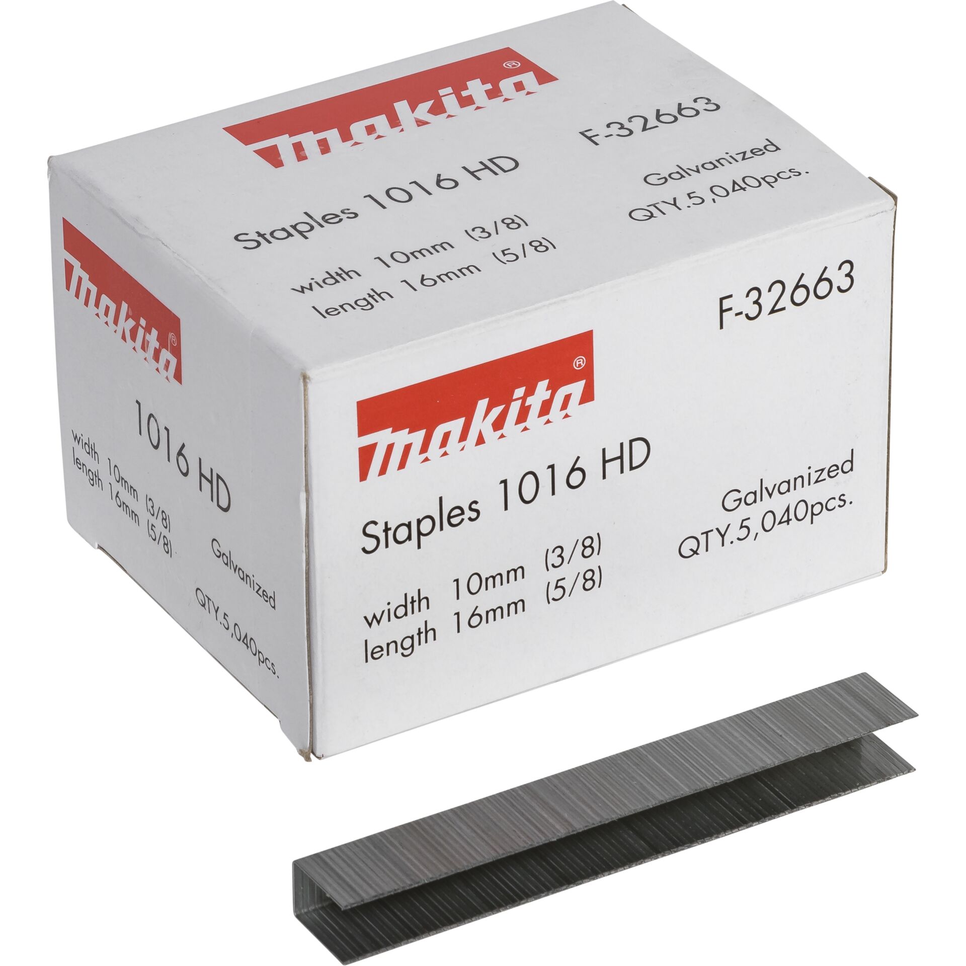 Makita Staples 10-16mm  F-32663 5040 pcs.