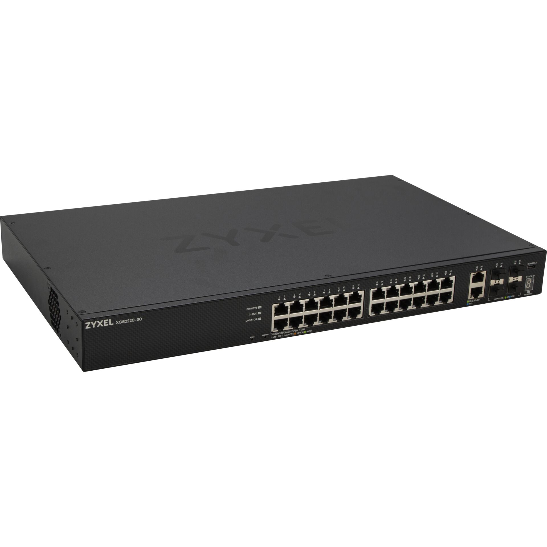 Netzwerk-Switch, 24-Port, Gigabit, Rack-Mount, PoE-Option