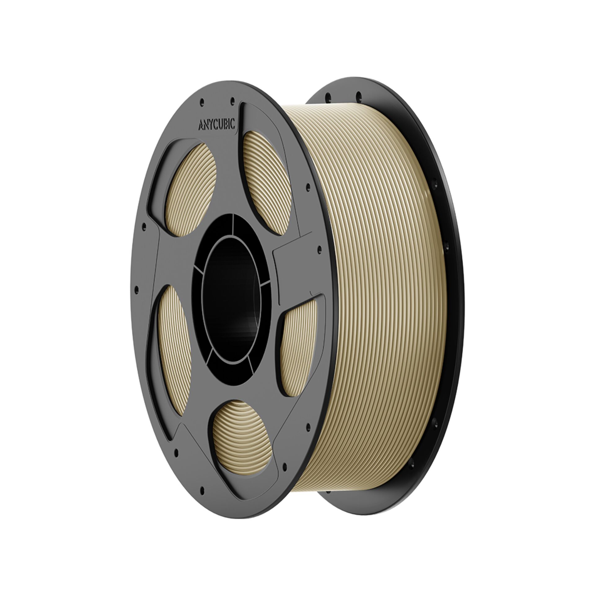 3D-Druck Filament, PLA-Filament, Spule, Beige, Filament-Rolle