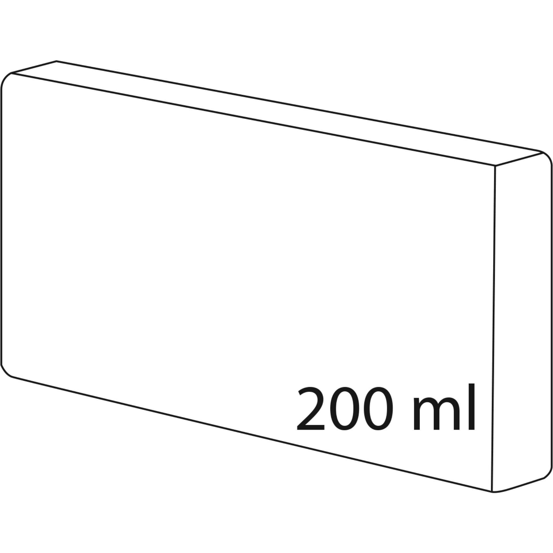 200 ml, box, karton, verpackung, rechteckig
