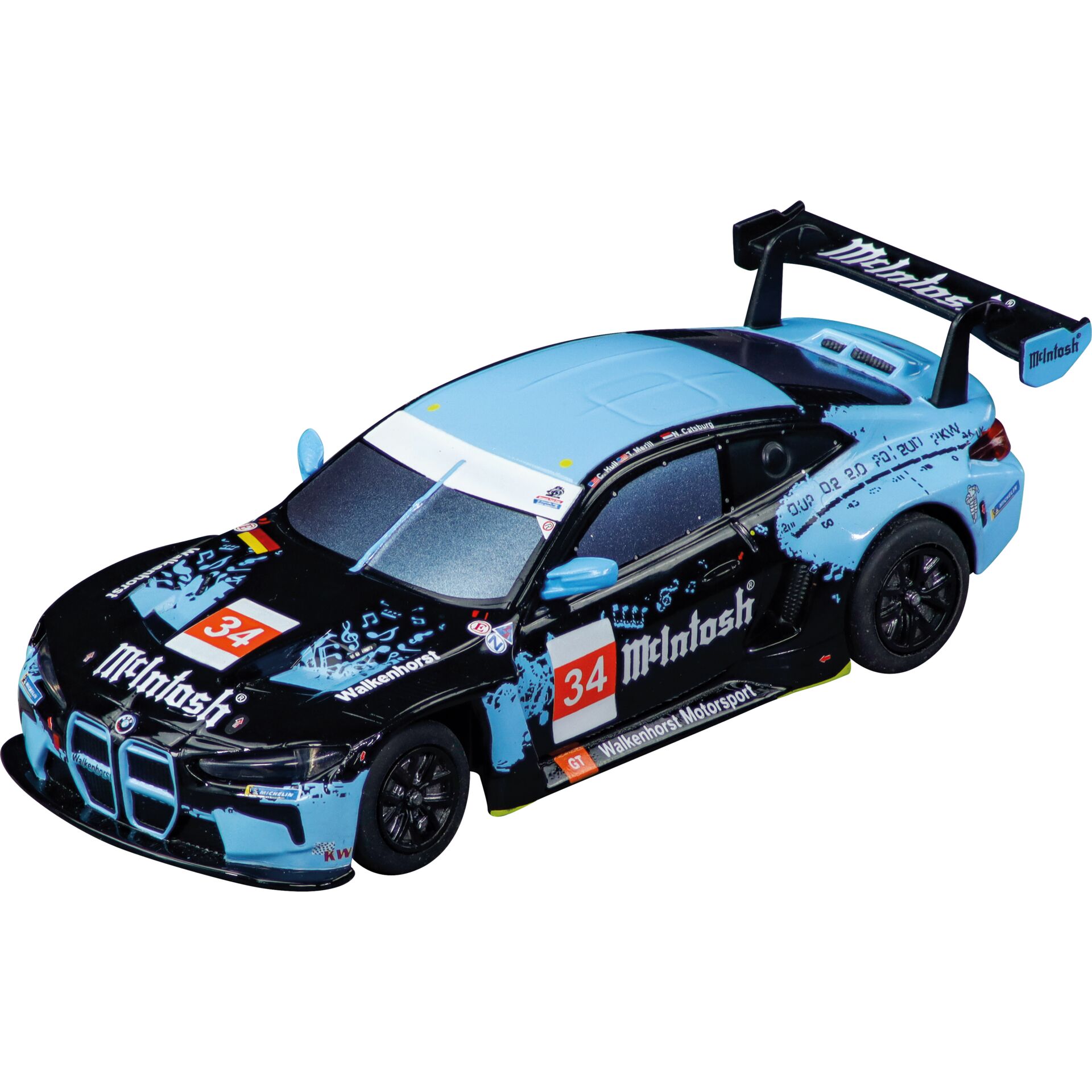 Rennwagen, Sportwagen, Rennwagen-Lackierung, Blau, Motorsport-Design, Rennwagen, Sportwagen, Modellauto, Karosserie blau, Aufkleberdekor