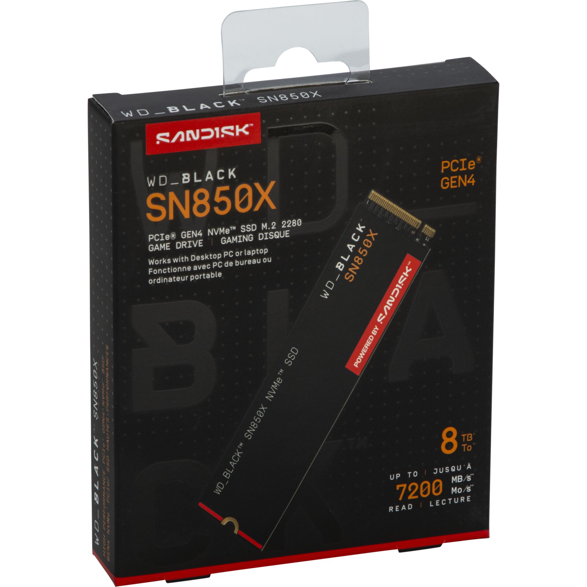 SSD, NVMe, M.2, 8TB, PCIe Gen4