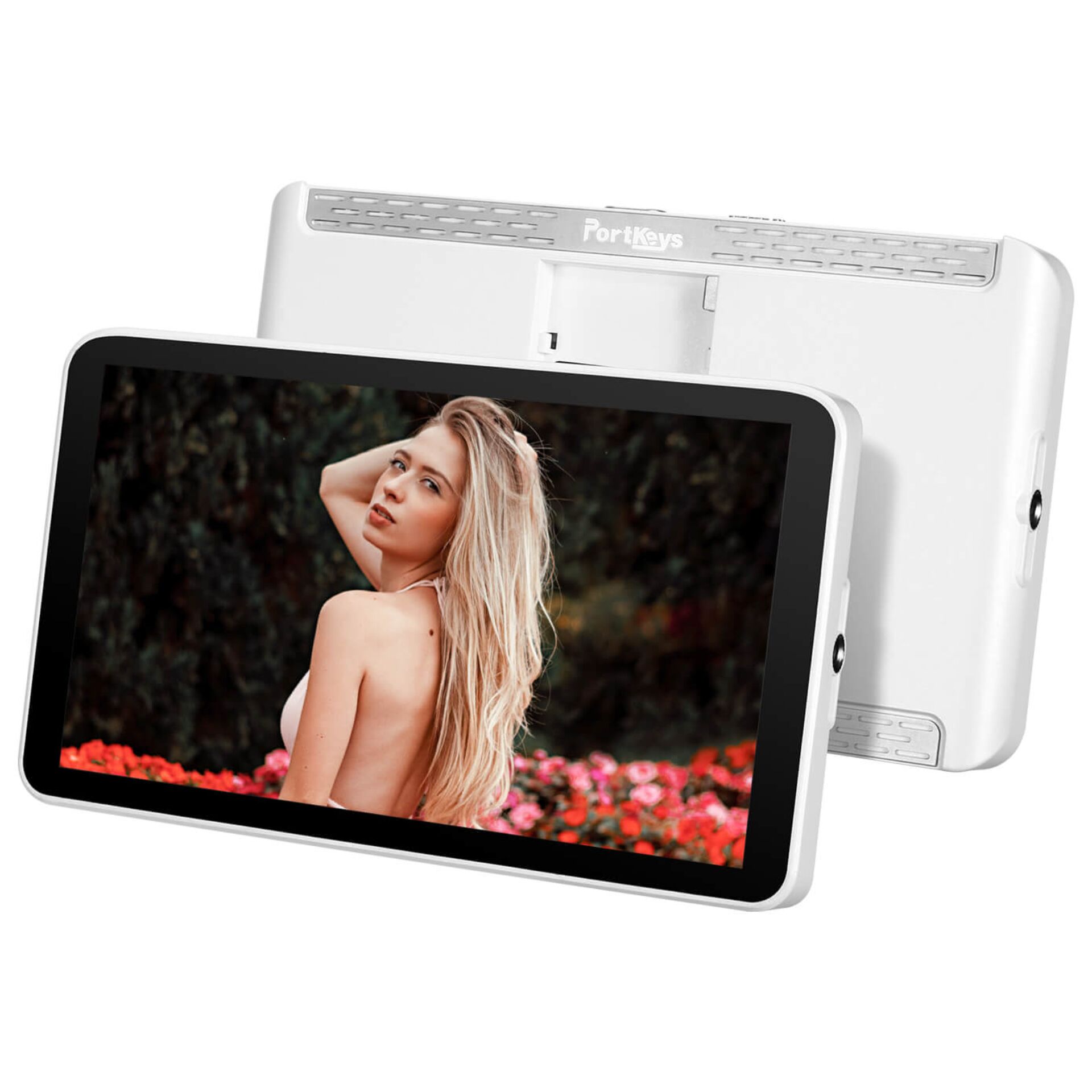 Tablet, Portable Monitor, Touchscreen, White, Standalone