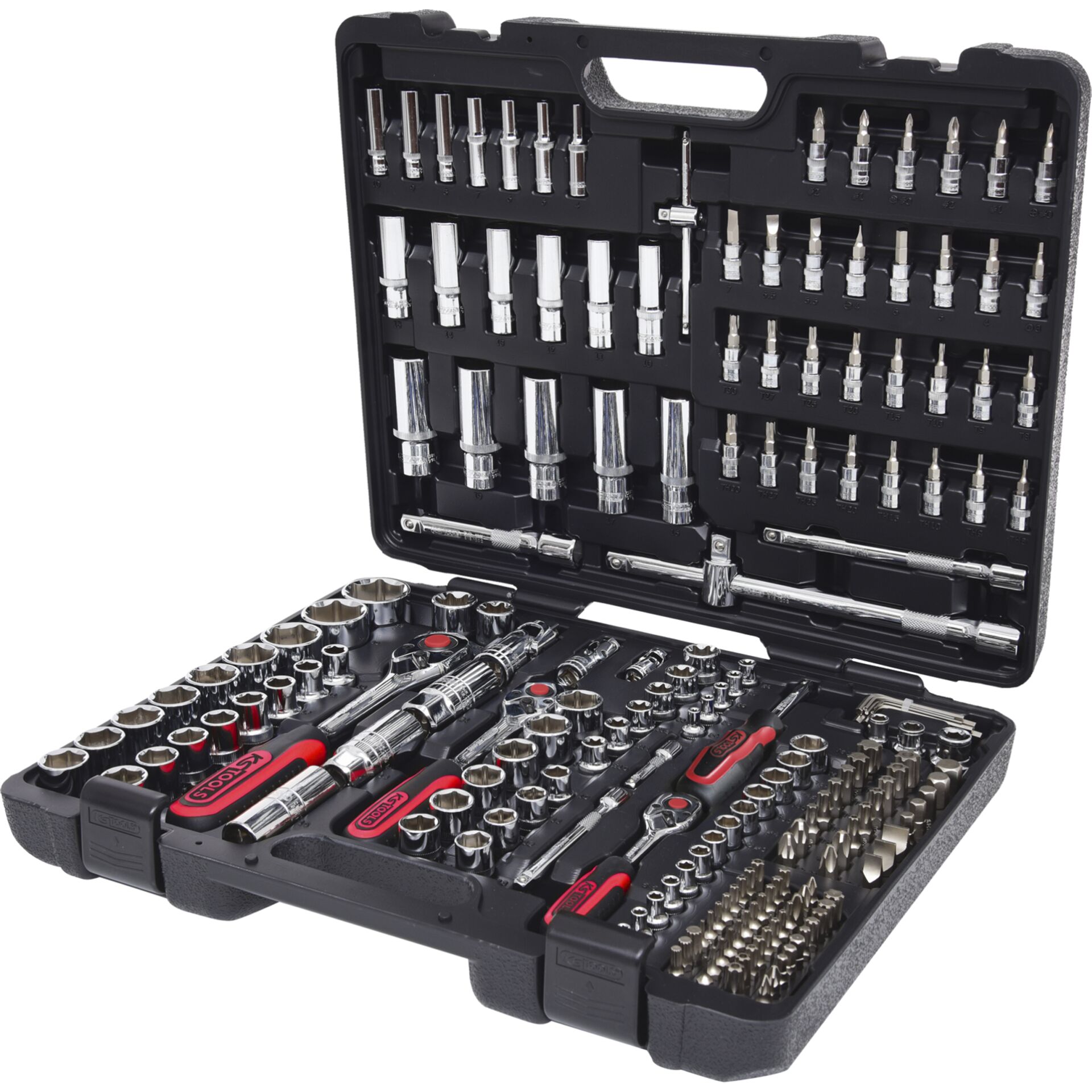 KS Tools 1/4"+ 3/8"+ 1/2"  CHROMEplus Socket Set   195 pcs