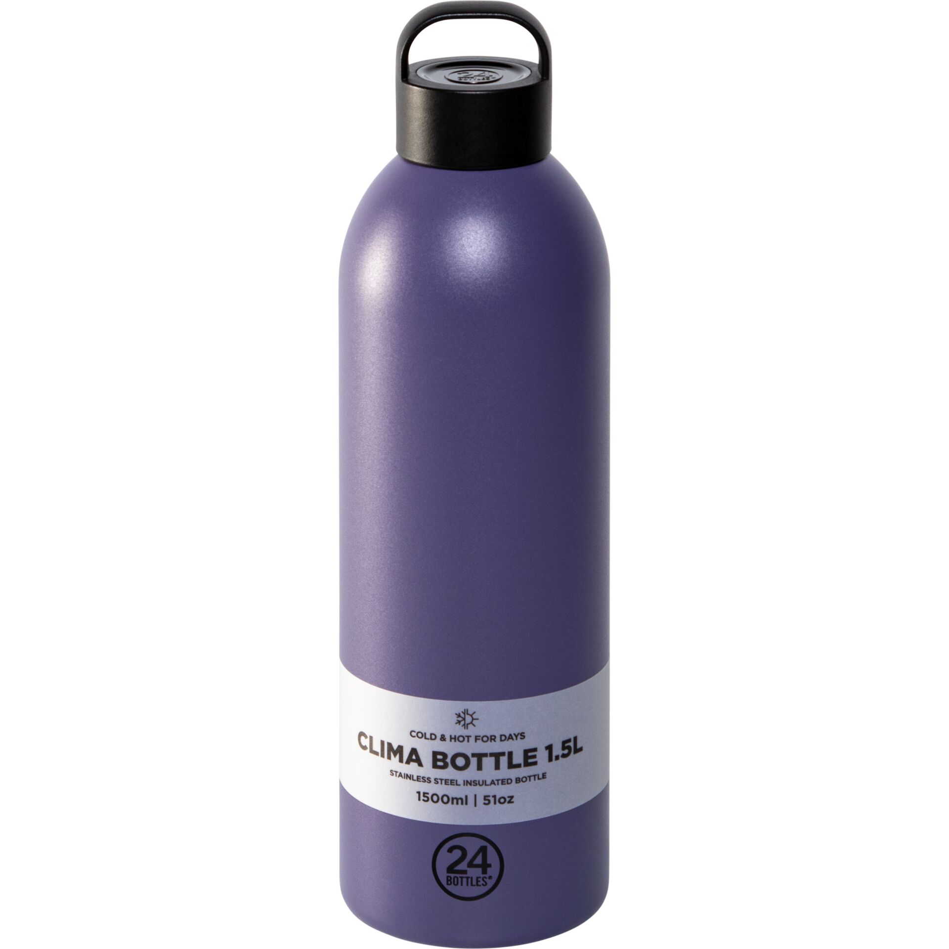 Flasche, Wasserflasche, Stahlflasche, Isoliert, 1,5 L