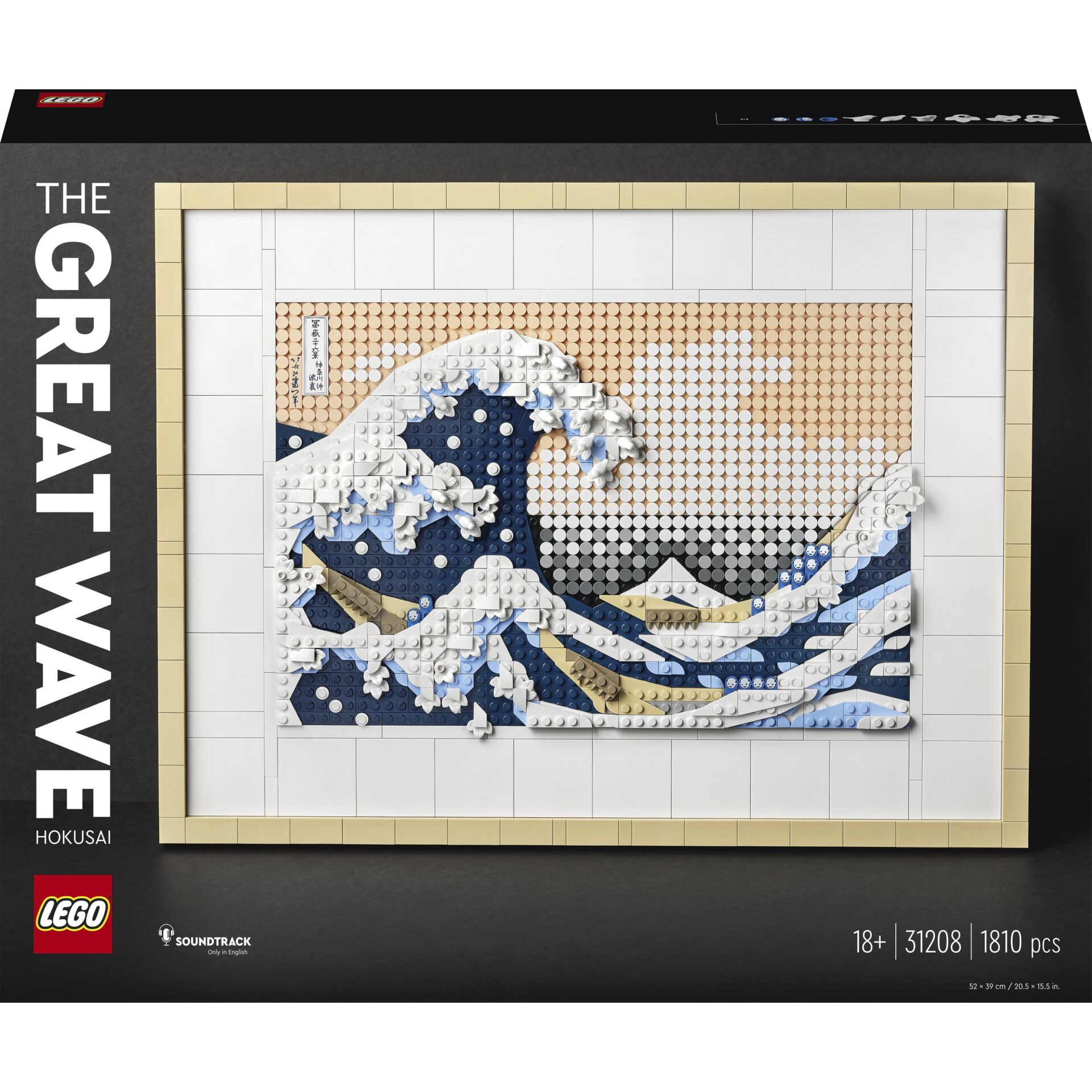 LEGO ART 31208  Hokusai - The Great Wave