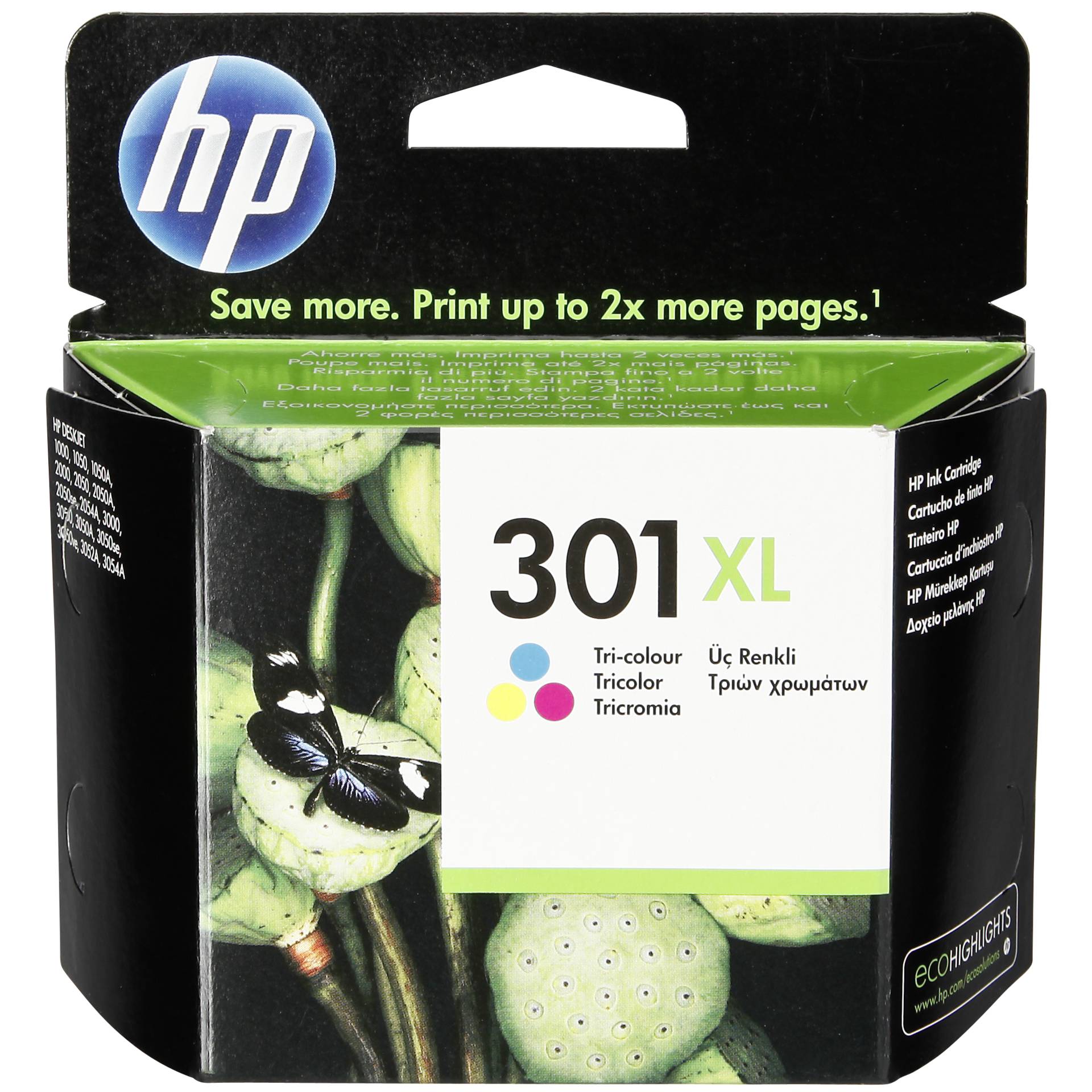 HP CH 564 EE ink cartridge  tri-colour No. 301 XL