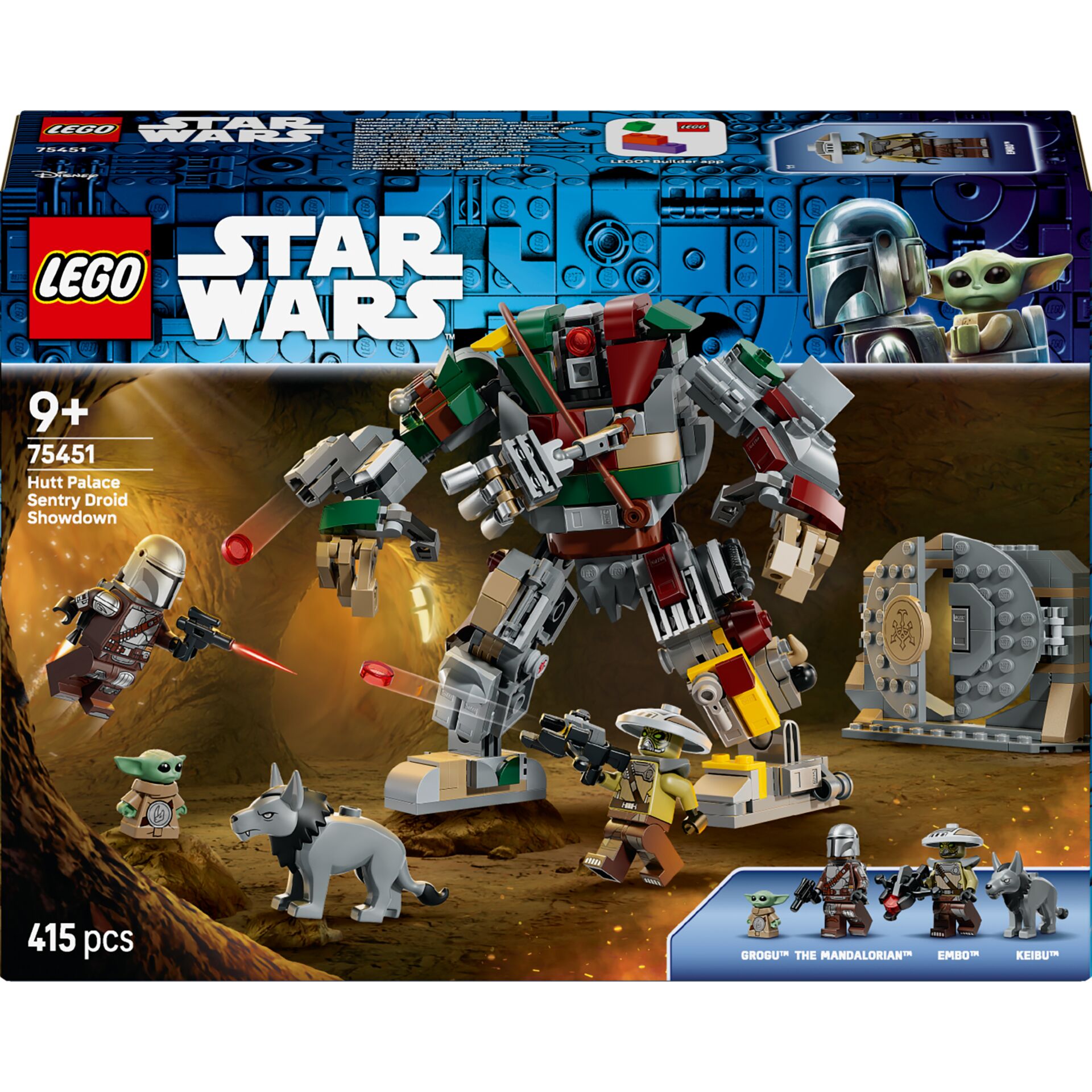 Star Wars, Lego, Hutt Palace Showdown, Sentry Droid, 415 pieces