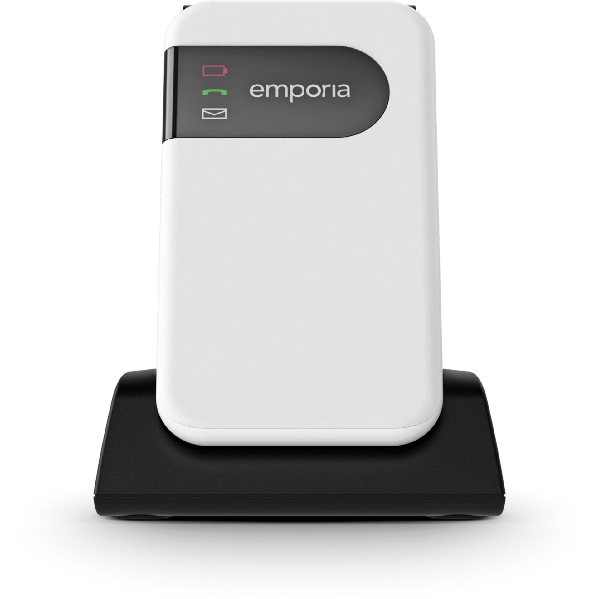 mobilhotspot, sim karte, emporia, weißes gerät, aufladebasis