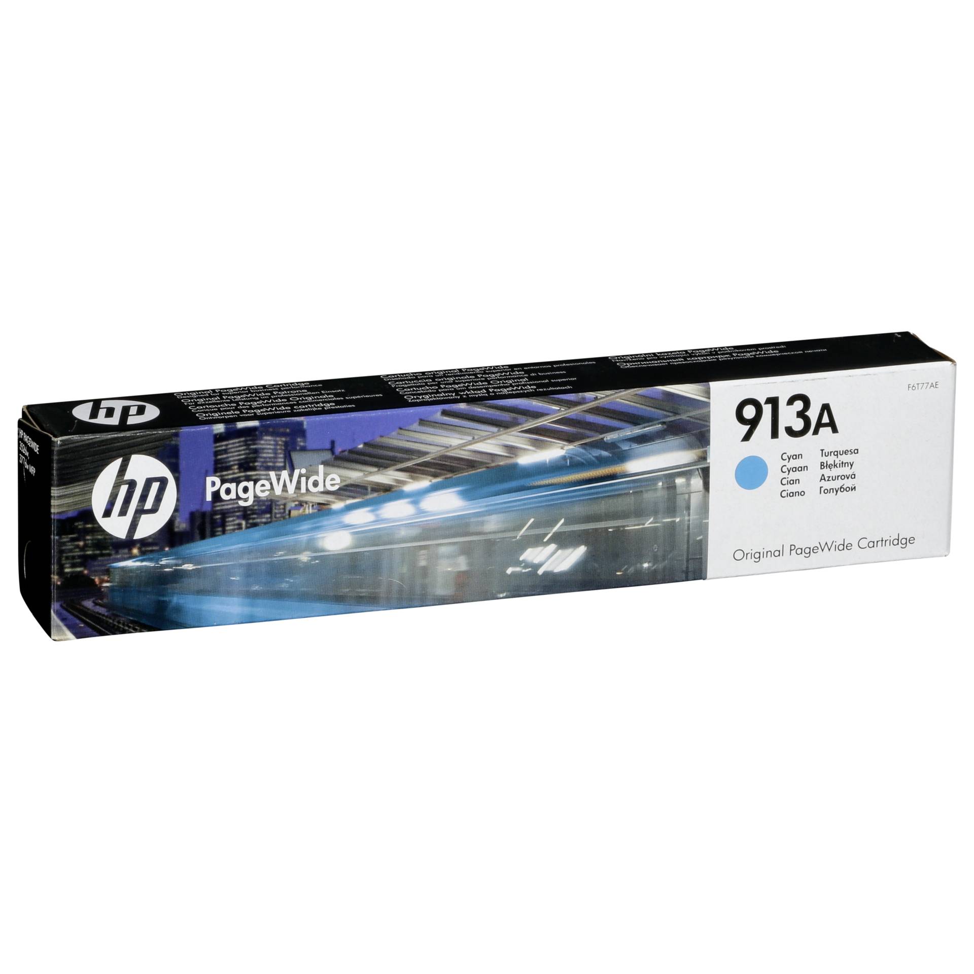 HP F6T77AE PageWide  ink cartridge cyan No. 913 A