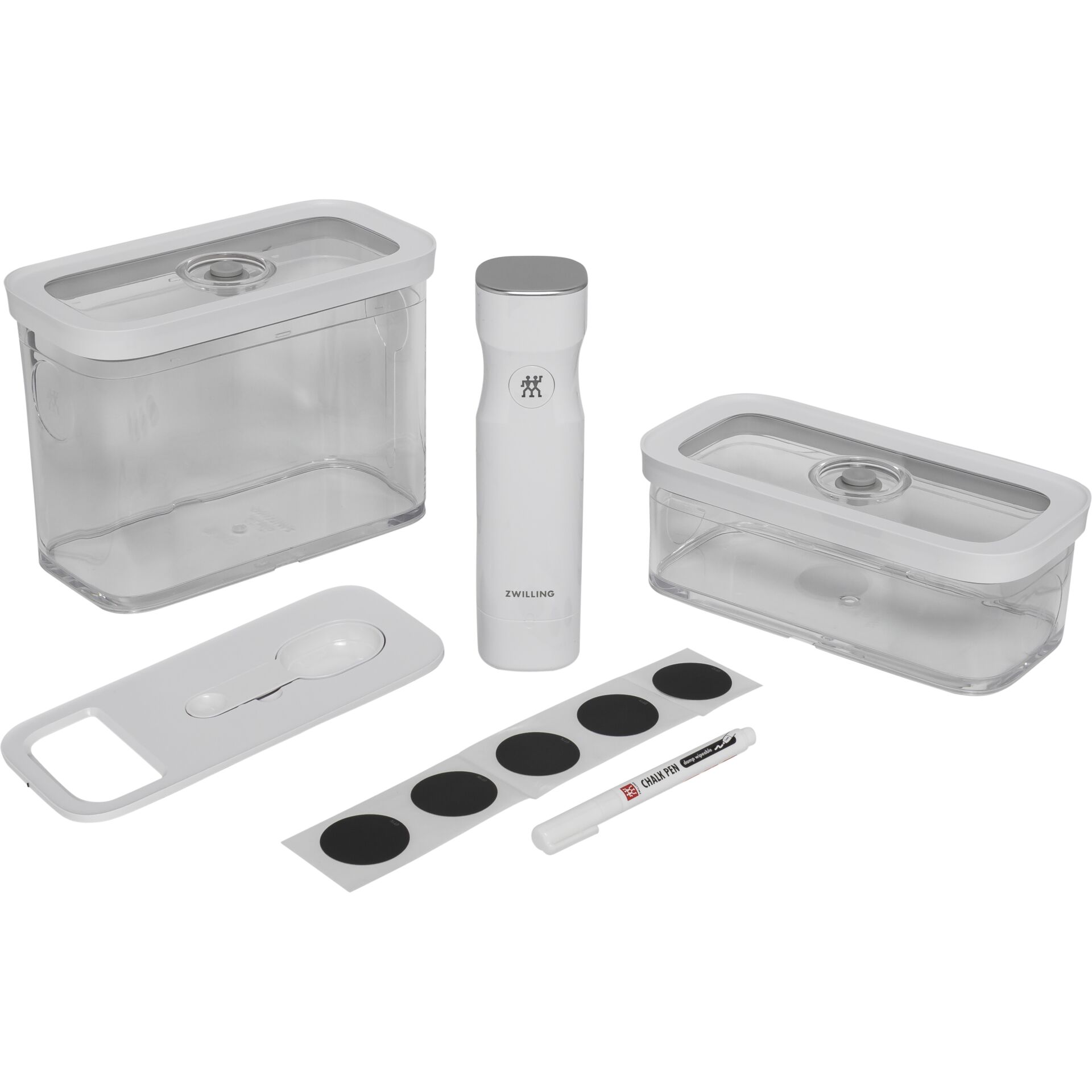 Zwilling Fresh&Save CUBE Vacuum  Set 5-Piece Transparent-White