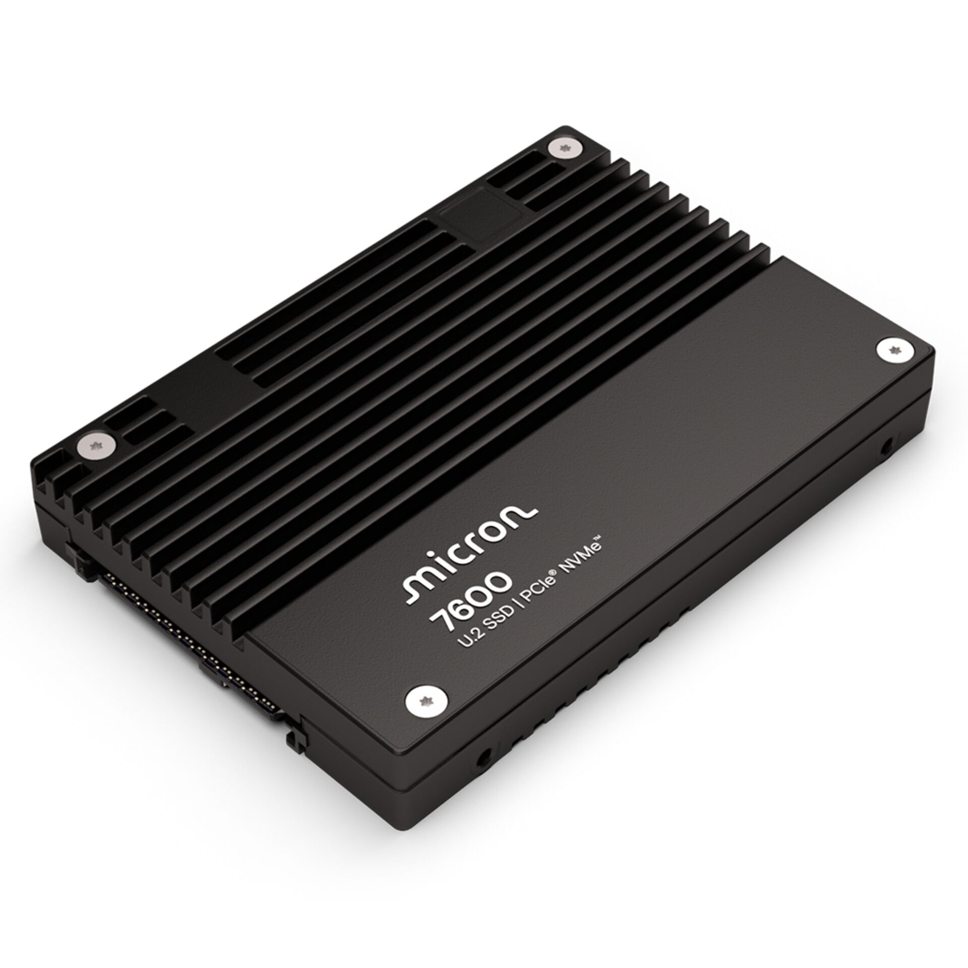 NVMe-SSD, M.2 PCIe, Schwarz, Kühler/Heatsink, Aluminiumgehäuse