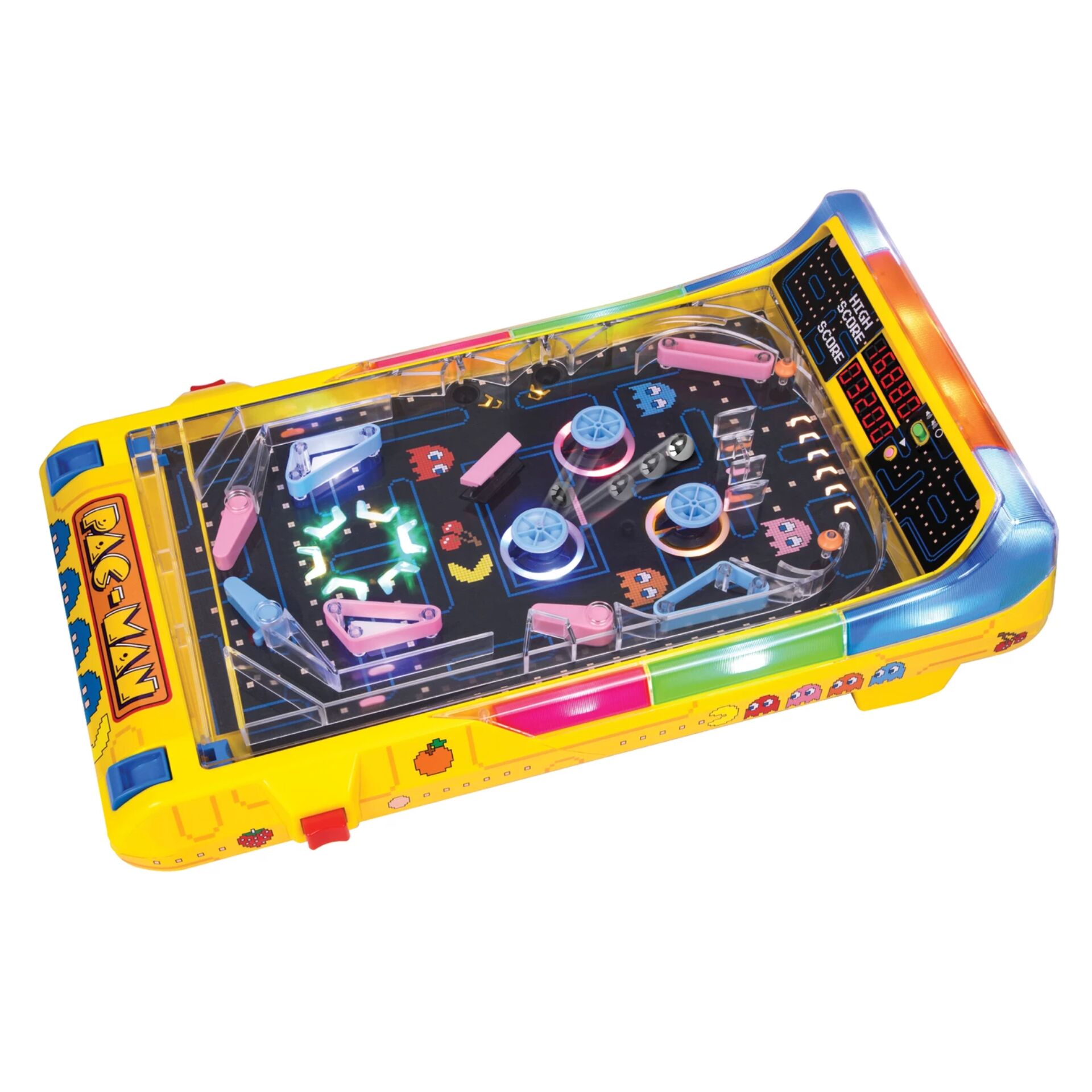 arcade, pinball, tischspiel, LED, bunt