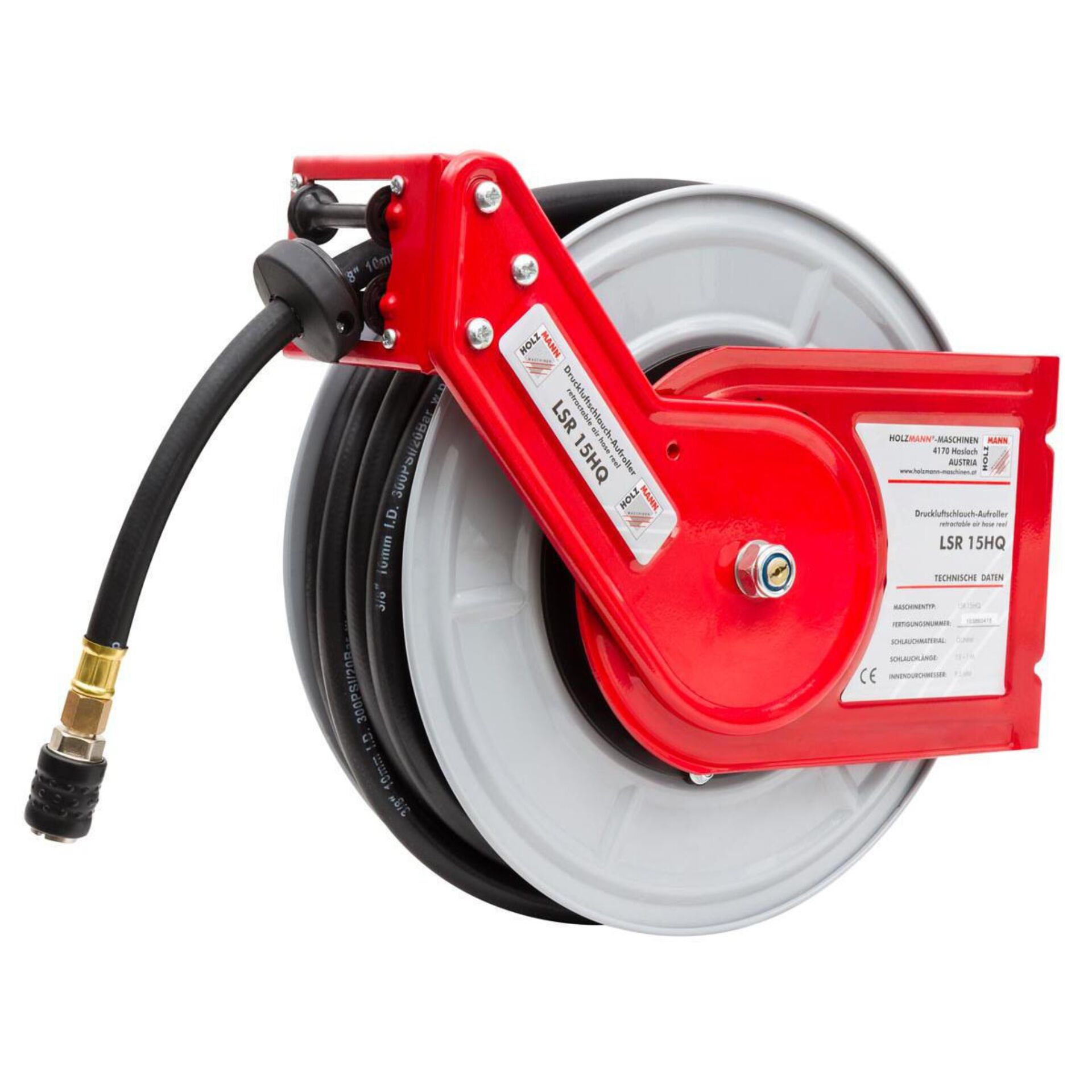 Holzmann LSR15HQ  Air Hose Reel 15m