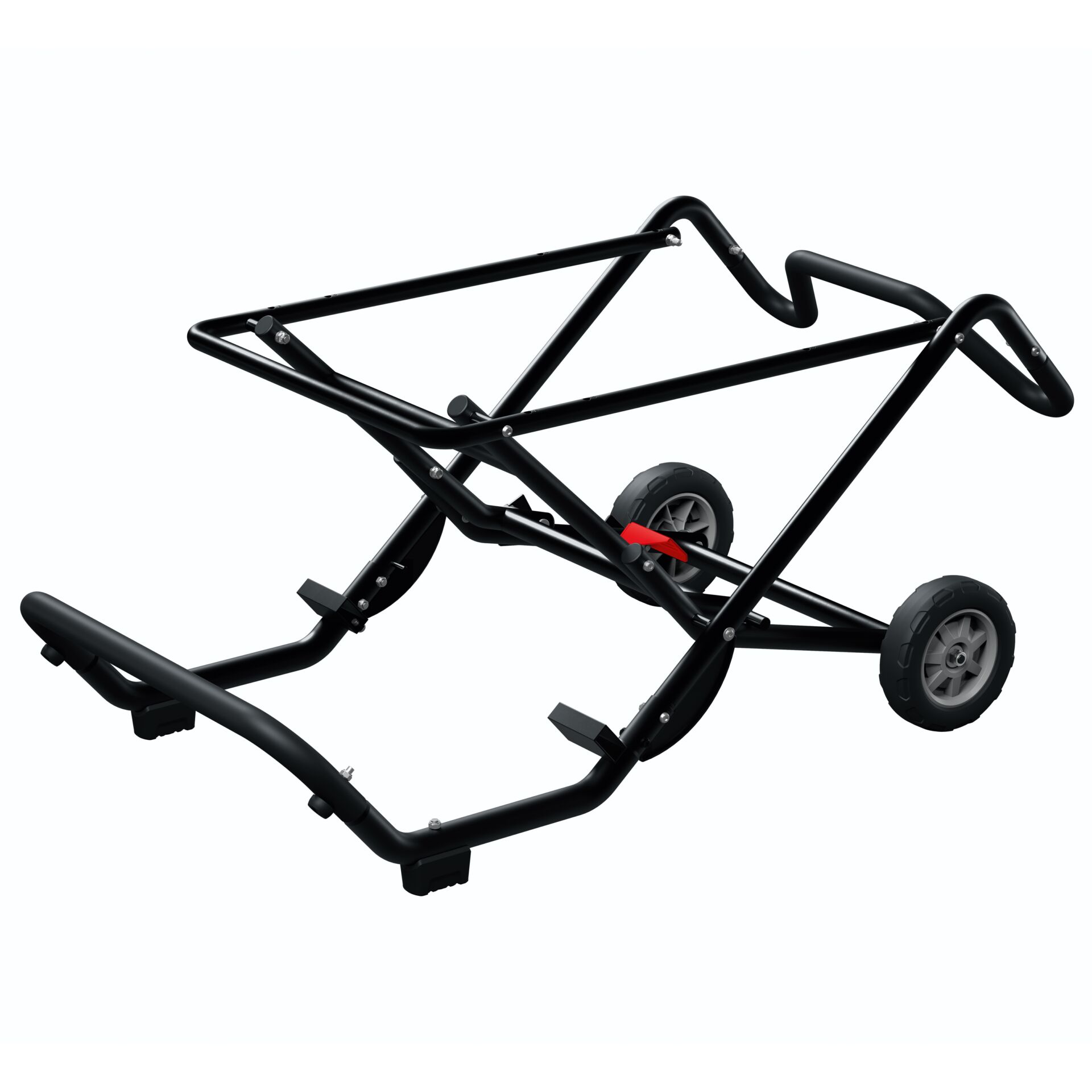 Fahrradträger, Kfz-Träger, Stahlrahmen, Räder, Trägerrahmen