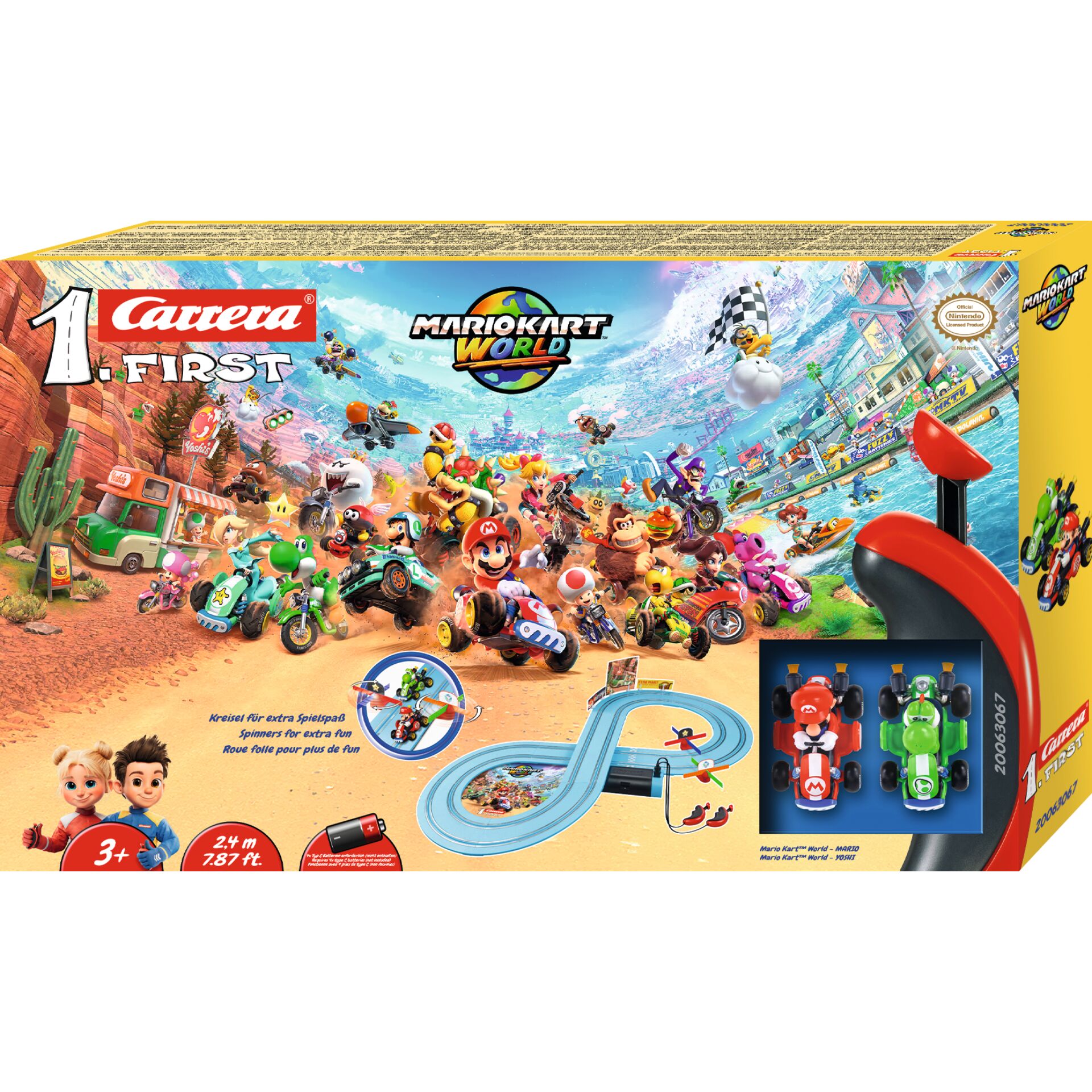 Mario Kart, Kart-Set, Rennbahn, Spielekart, Mini-Fahrzeuge