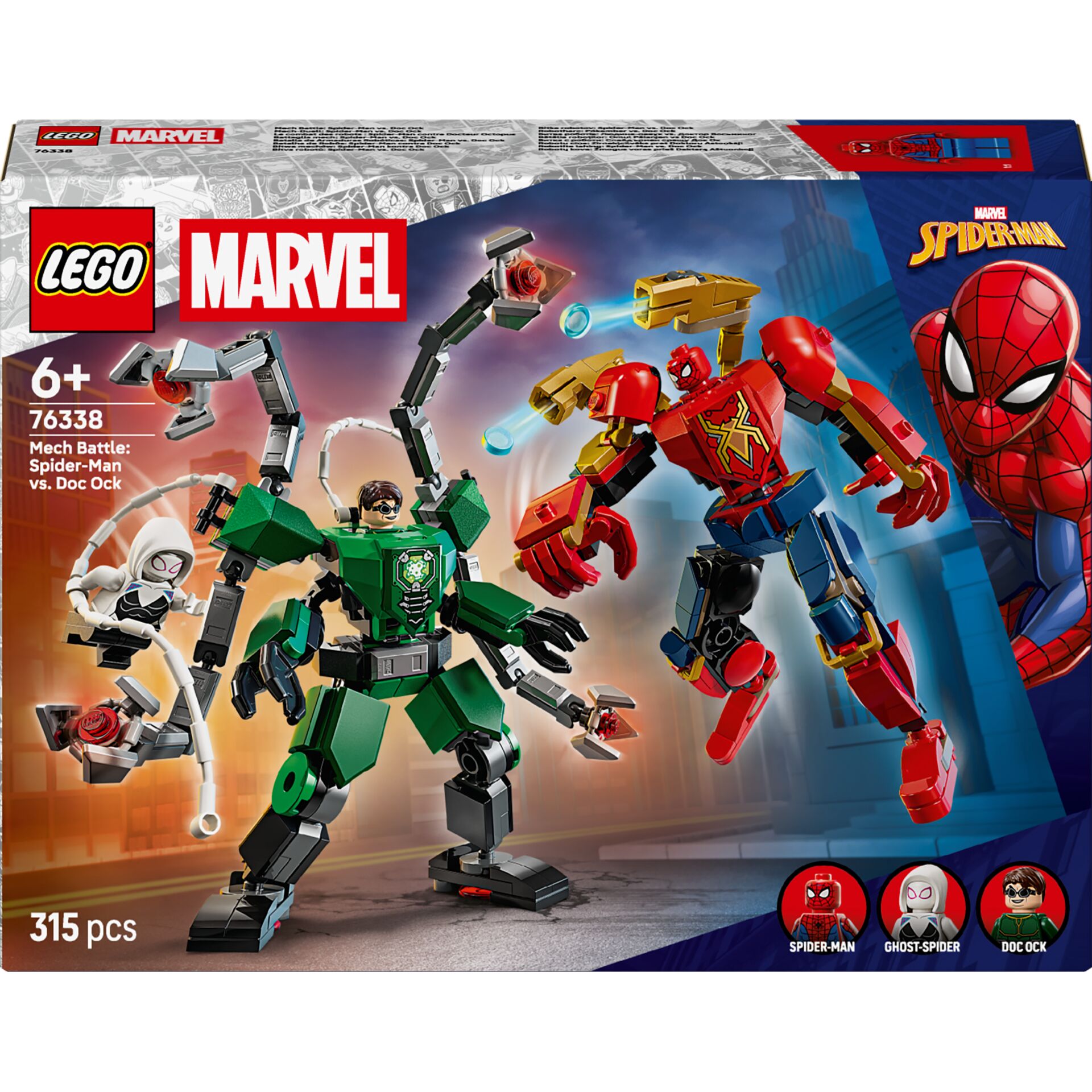 LEGO, Marvel, Mech Battle, Spider-Man, Dok-Ock