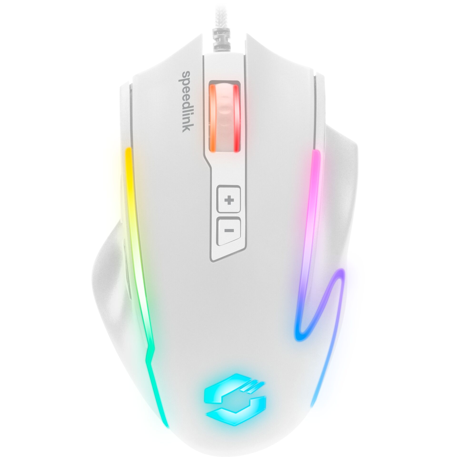 Gaming-Maus, RGB-Beleuchtung, Kabelgebunden, Scrollrad, Ergonomisch