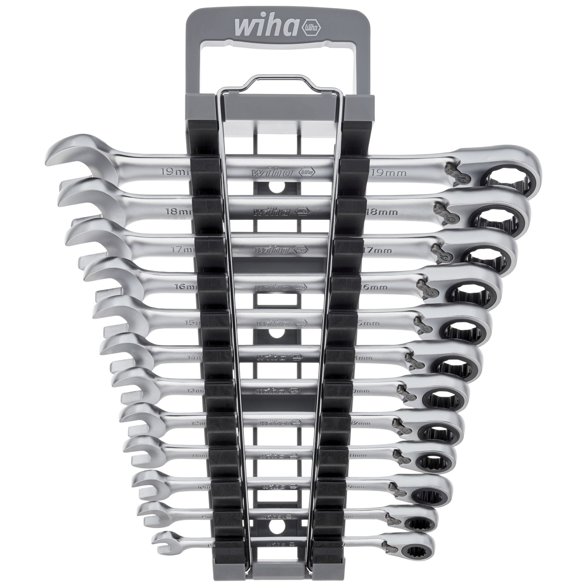 Wiha ring ratchet open-end  spanner Set