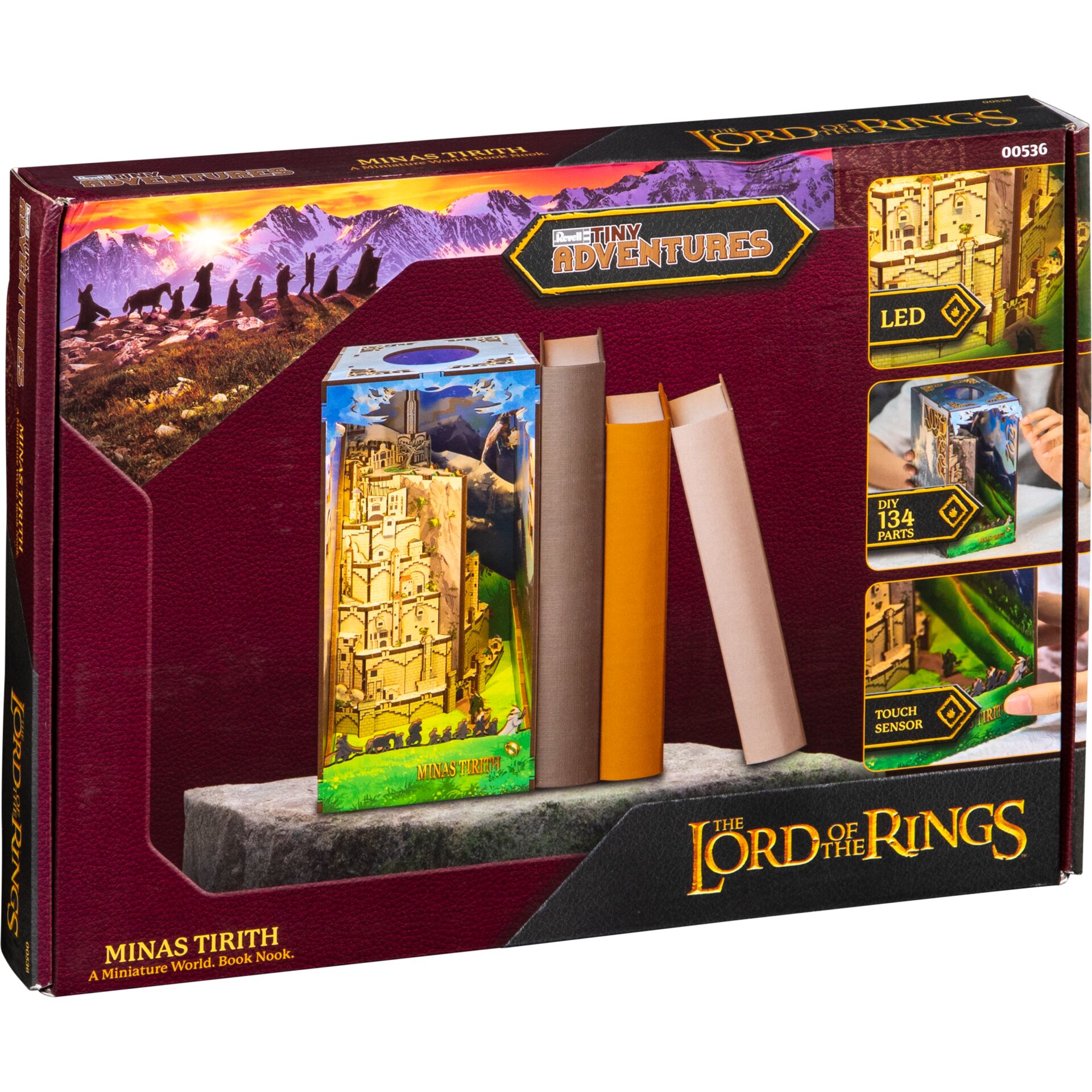 Miniaturen, Der Herr der Ringe, Minas Tirith, DIY-Set, LED-Beleuchtung