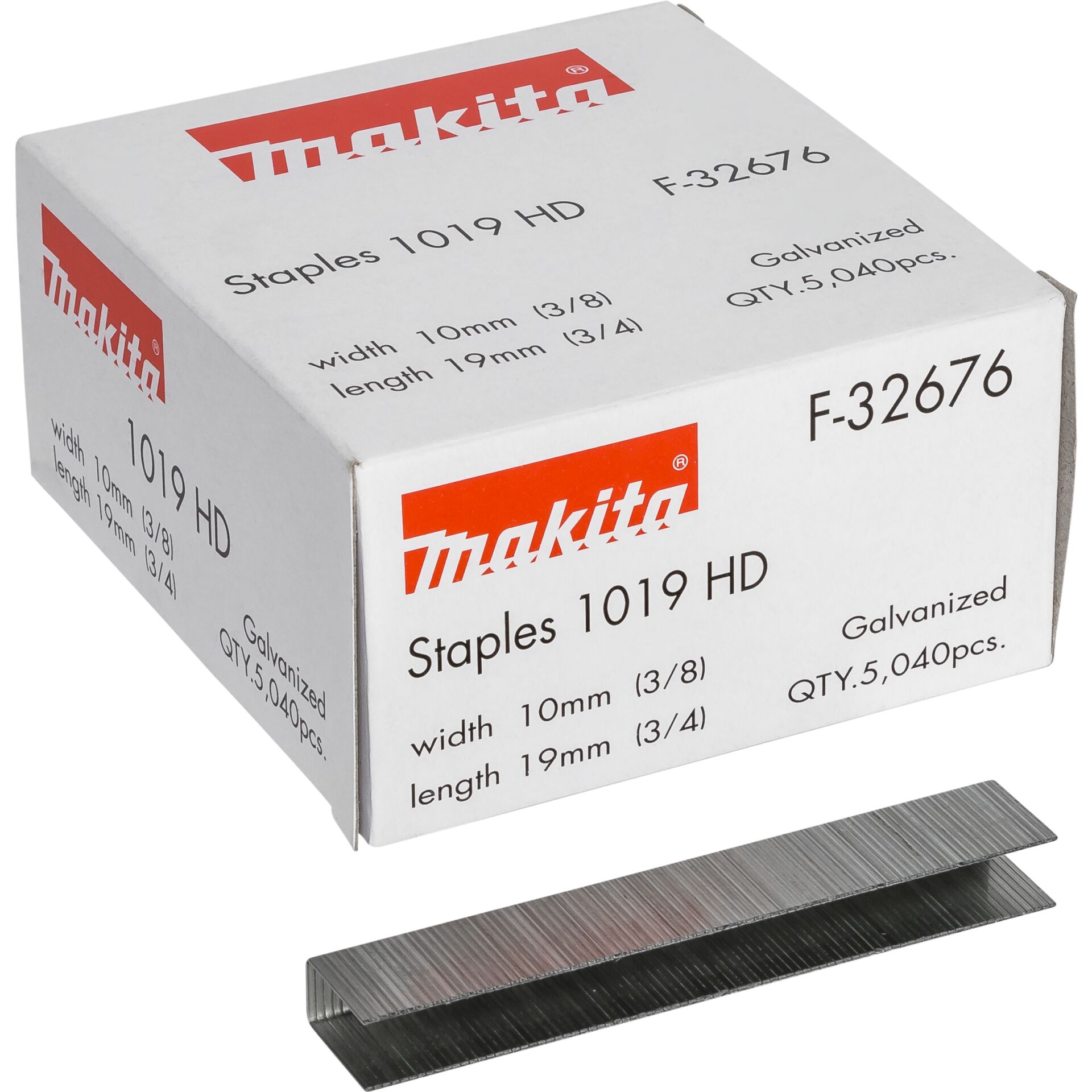 Makita Staples 10-19mm  F-32676 5040 pcs.