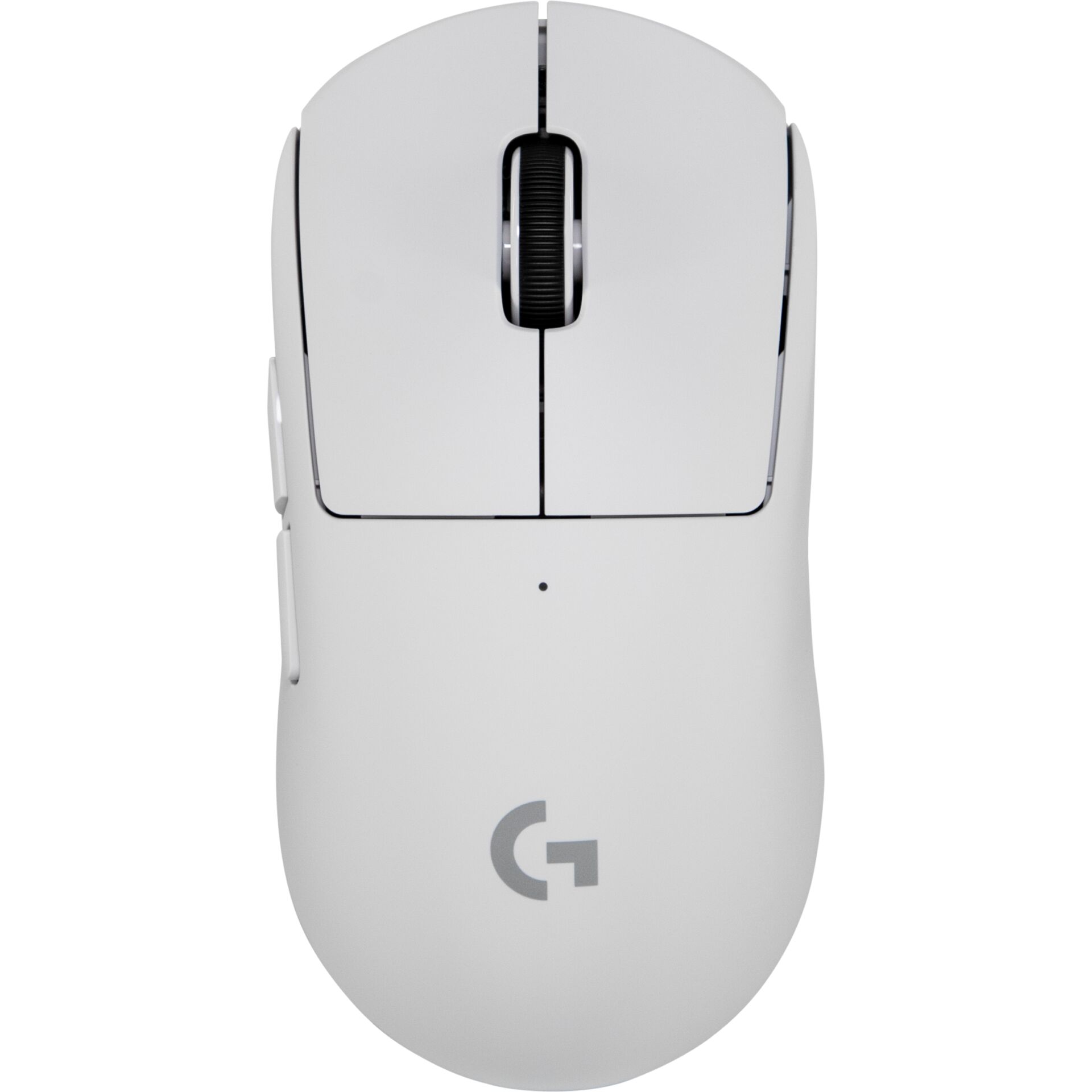 Computer-Maus, Kabellose Maus, Optische Maus, Weiß, Logitech Logo