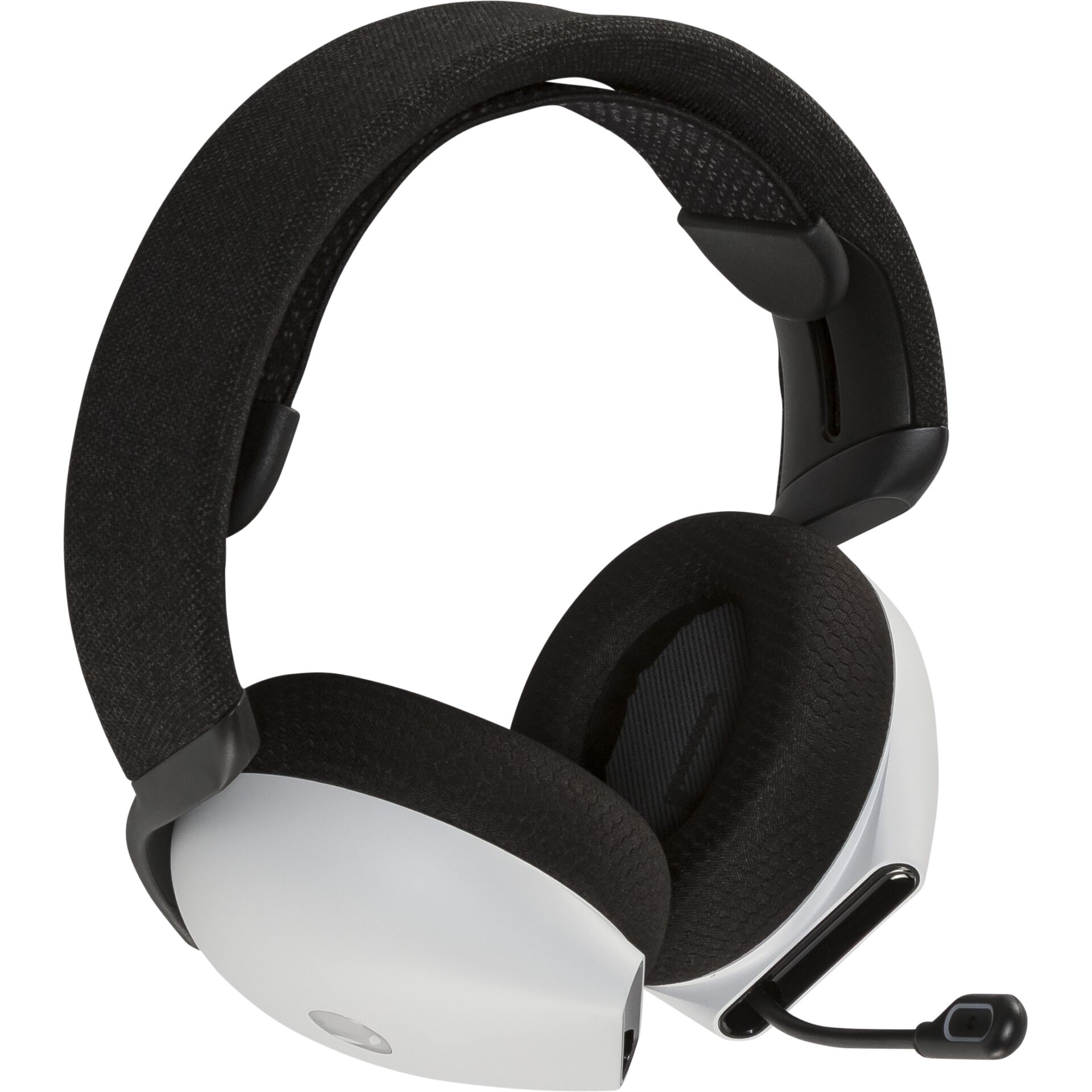 kopfhörer, over-ear, kabelgebunden, mikrofon, schwarz-weiß