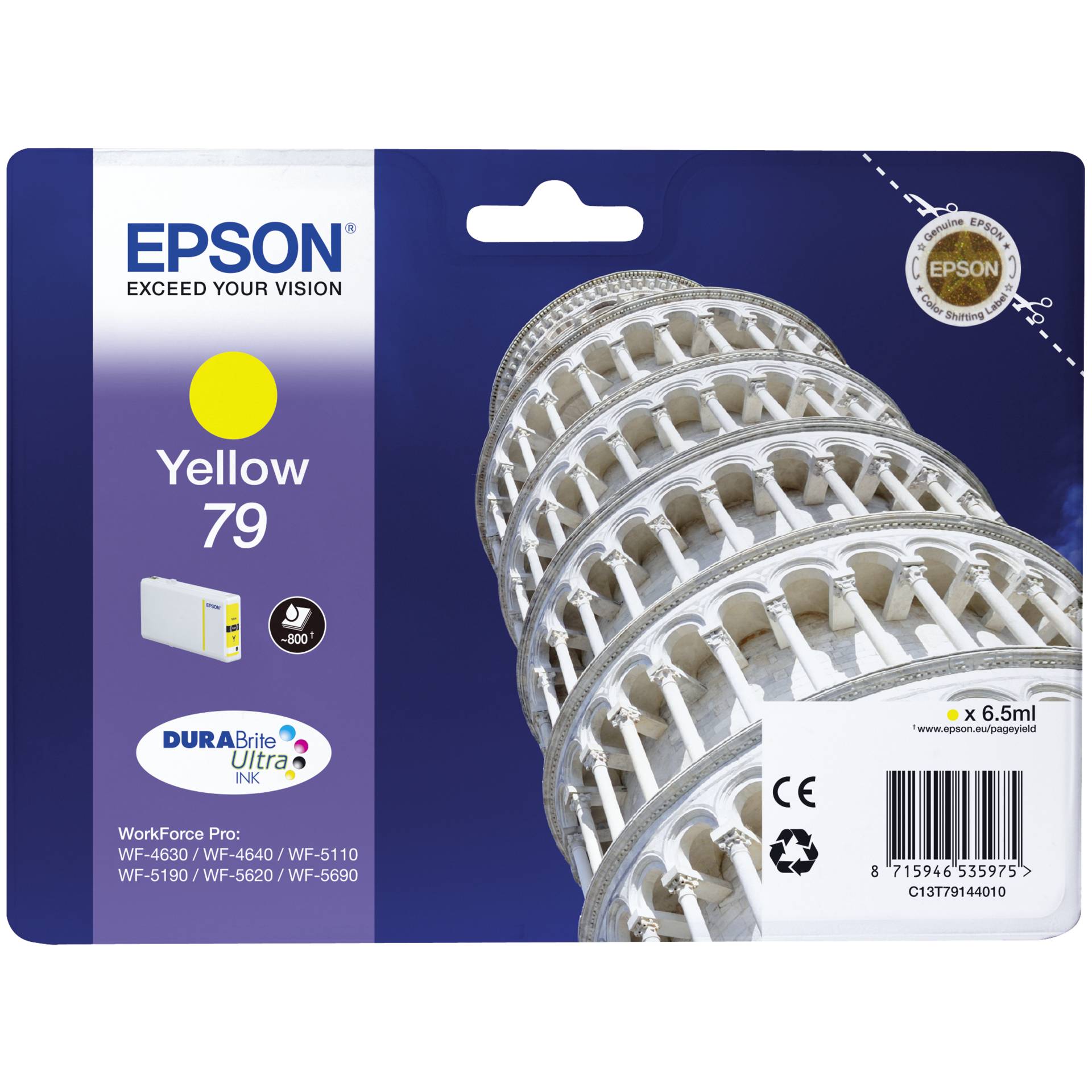 Epson DURABrite Ultra Ink 79  ink cartridge yellow T 7914