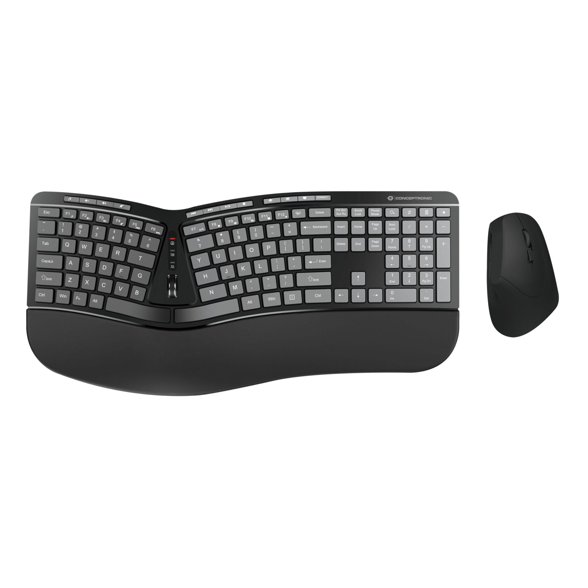Tastatur, Schreibtisch-Set, Kabelgebunden, QWERTZ, Chiclet-Tasten