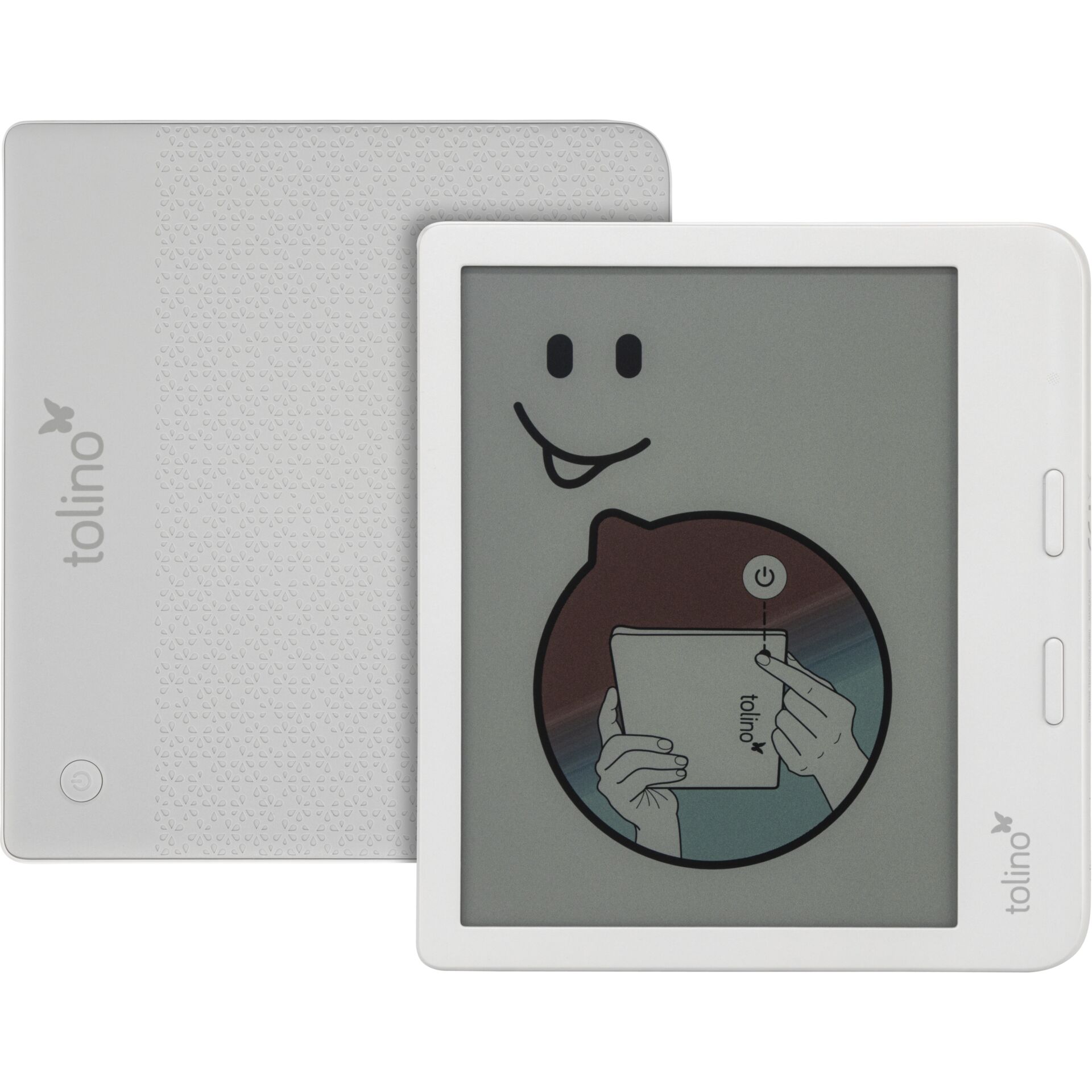 e-Reader, e-Ink, weiß, Touchscreen, Tolino