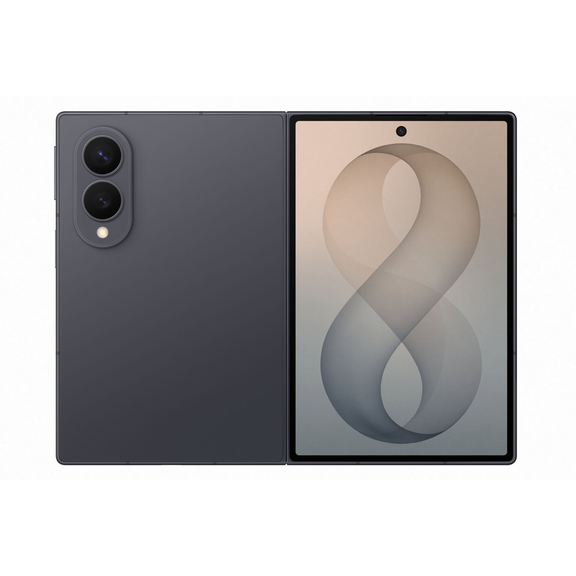 tablet, android, doppelkamera, grau, faltbar