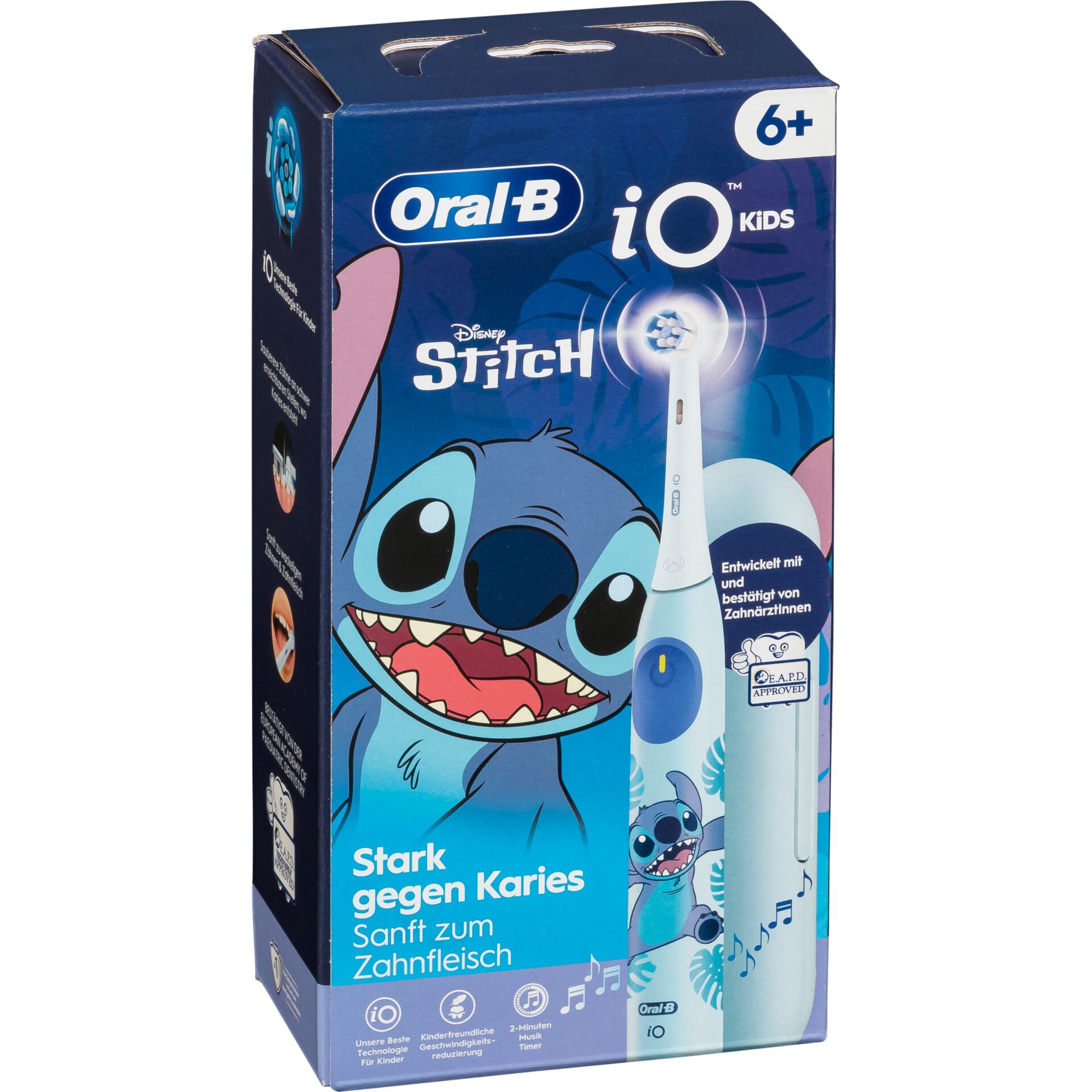 Kinderzahnbürste, Stitch, Oral-B, elektrische Zahnbürste, iO Kids