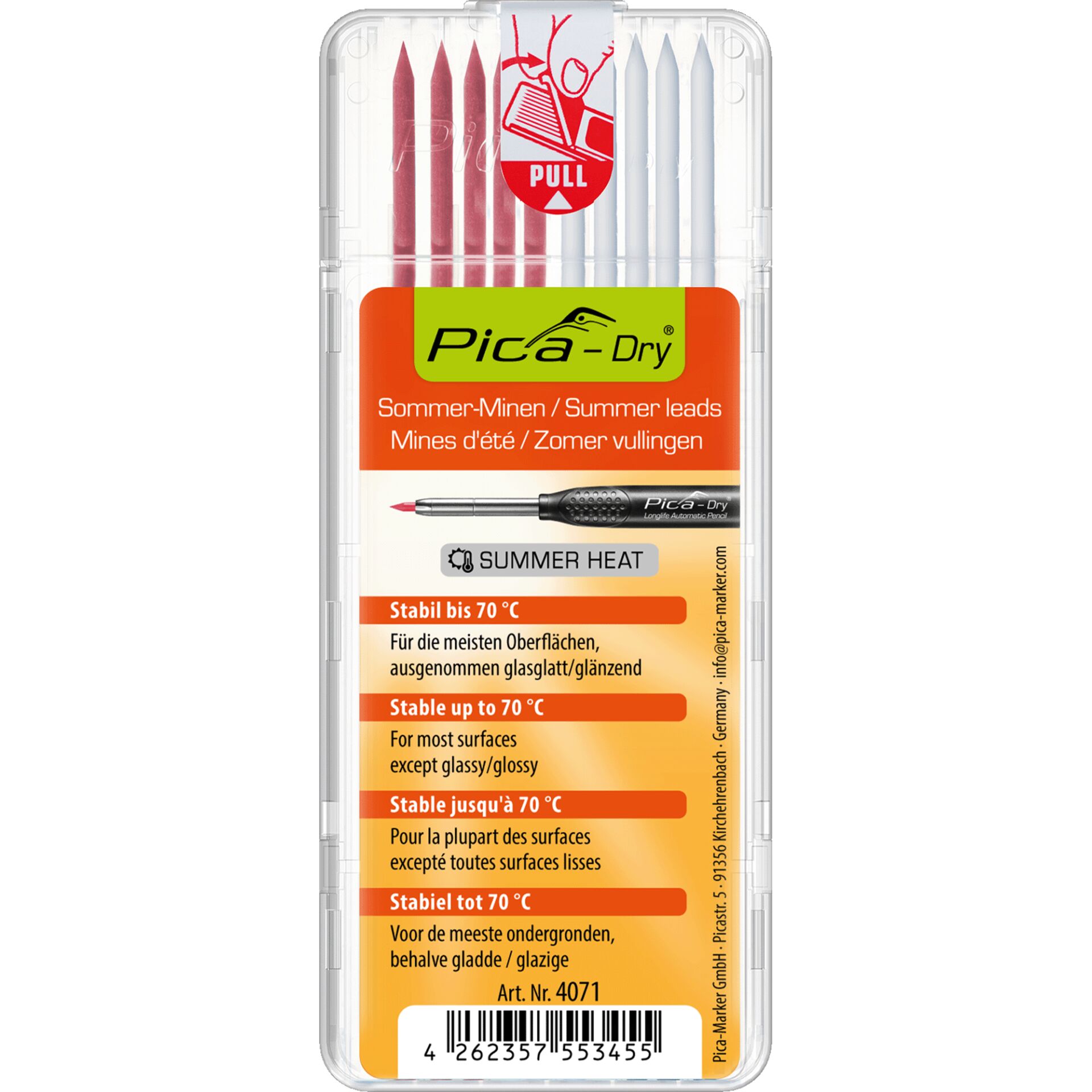 Sommerleitungen, Lötspitzen-Set, Präzisionsspitze, Pica-Dry, Stabil bis 70 °C